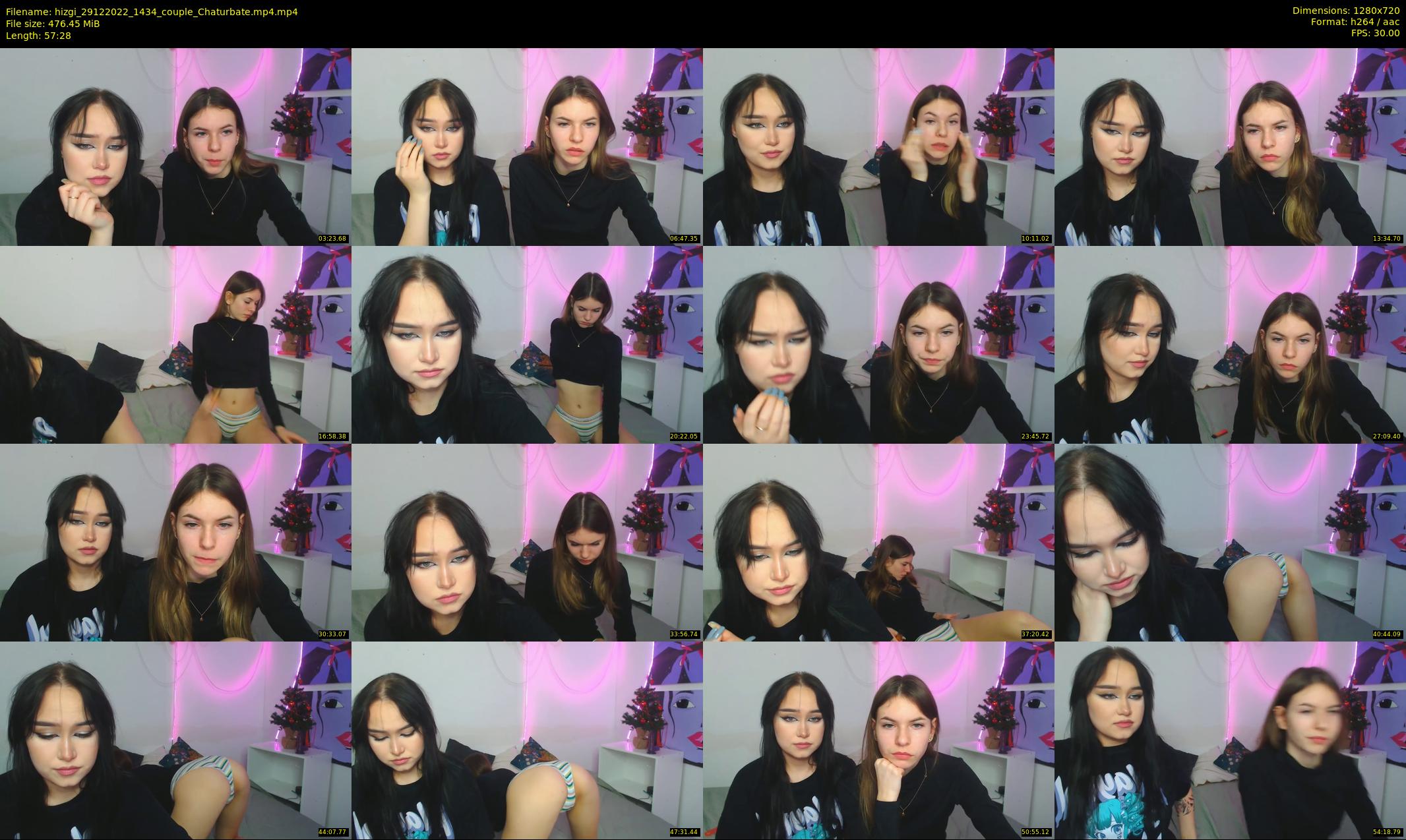 hizgi — 58 minute Chaturbate couple cam show recording, 720p, Dec 29, 2022