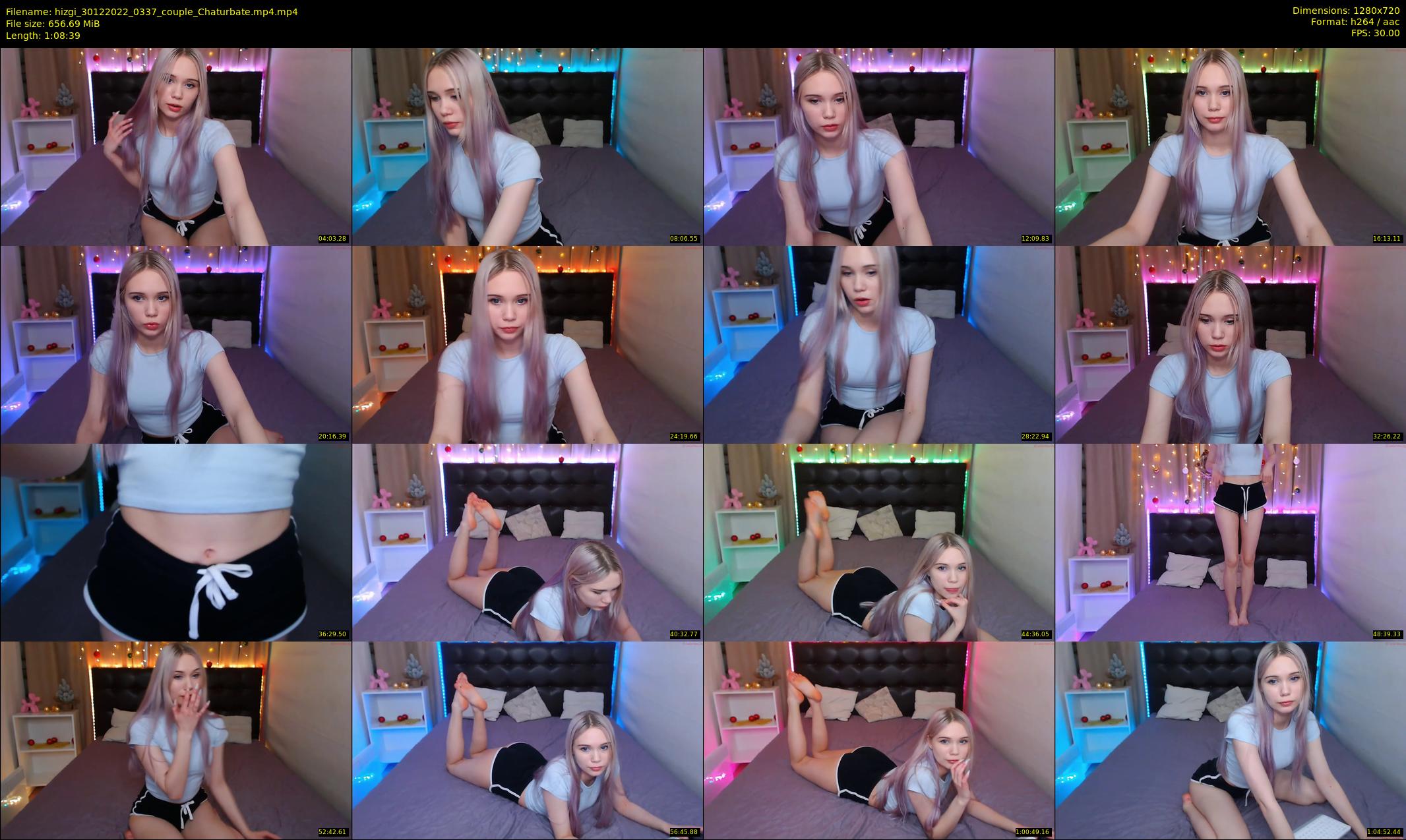 hizgi — 69 minute Chaturbate couple cam show recording, 720p, Dec 30, 2022