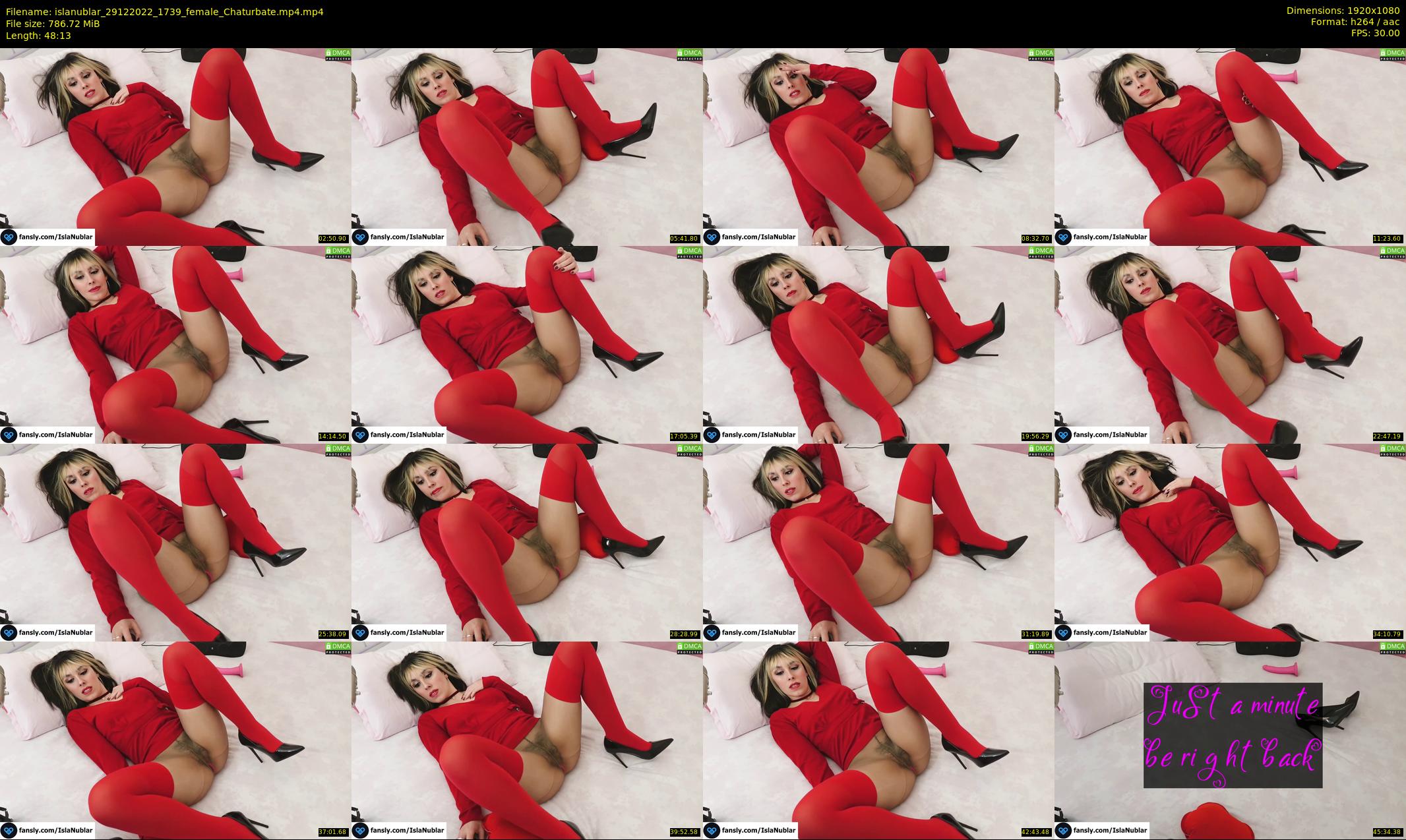 islanublar — 49 minute Chaturbate female cam show recording, 1080p, Dec 29, 2022