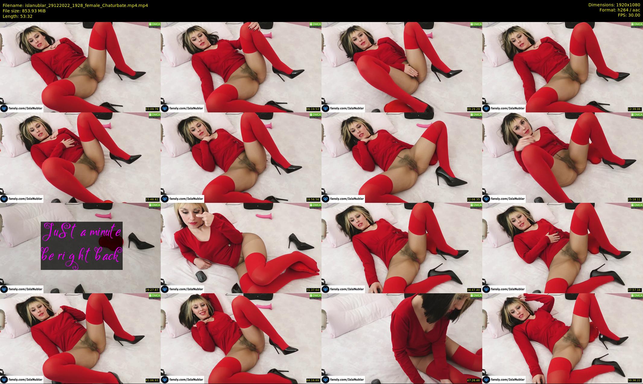 islanublar — 54 minute Chaturbate female cam show recording, 1080p, Dec 29, 2022