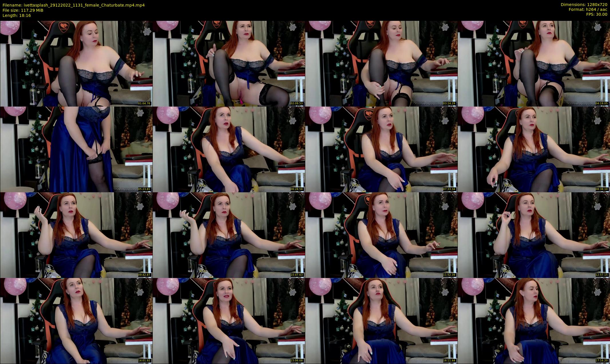 ivettasplash — 19 minute Chaturbate female cam show recording, 720p, Dec 29, 2022
