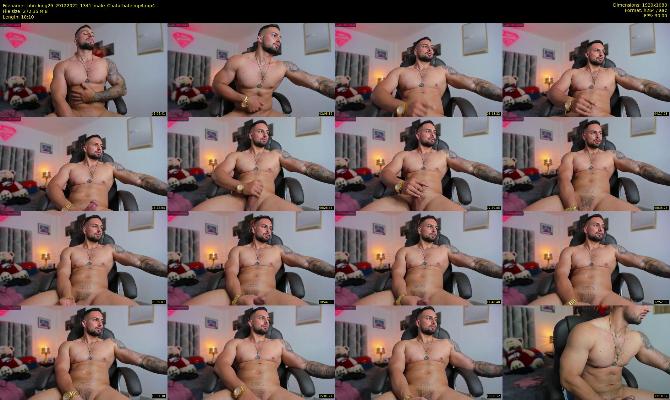 john_king29 — 19 minute Chaturbate male cam show recording, 1080p, Dec 29, 2022