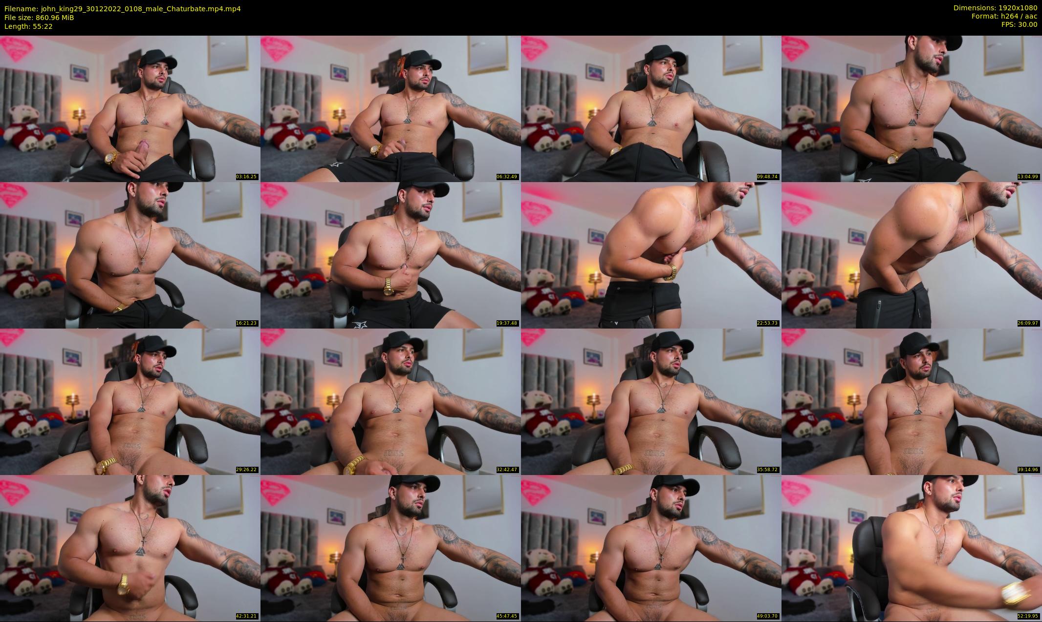 john_king29 — 56 minute Chaturbate male cam show recording, 1080p, Dec 30, 2022
