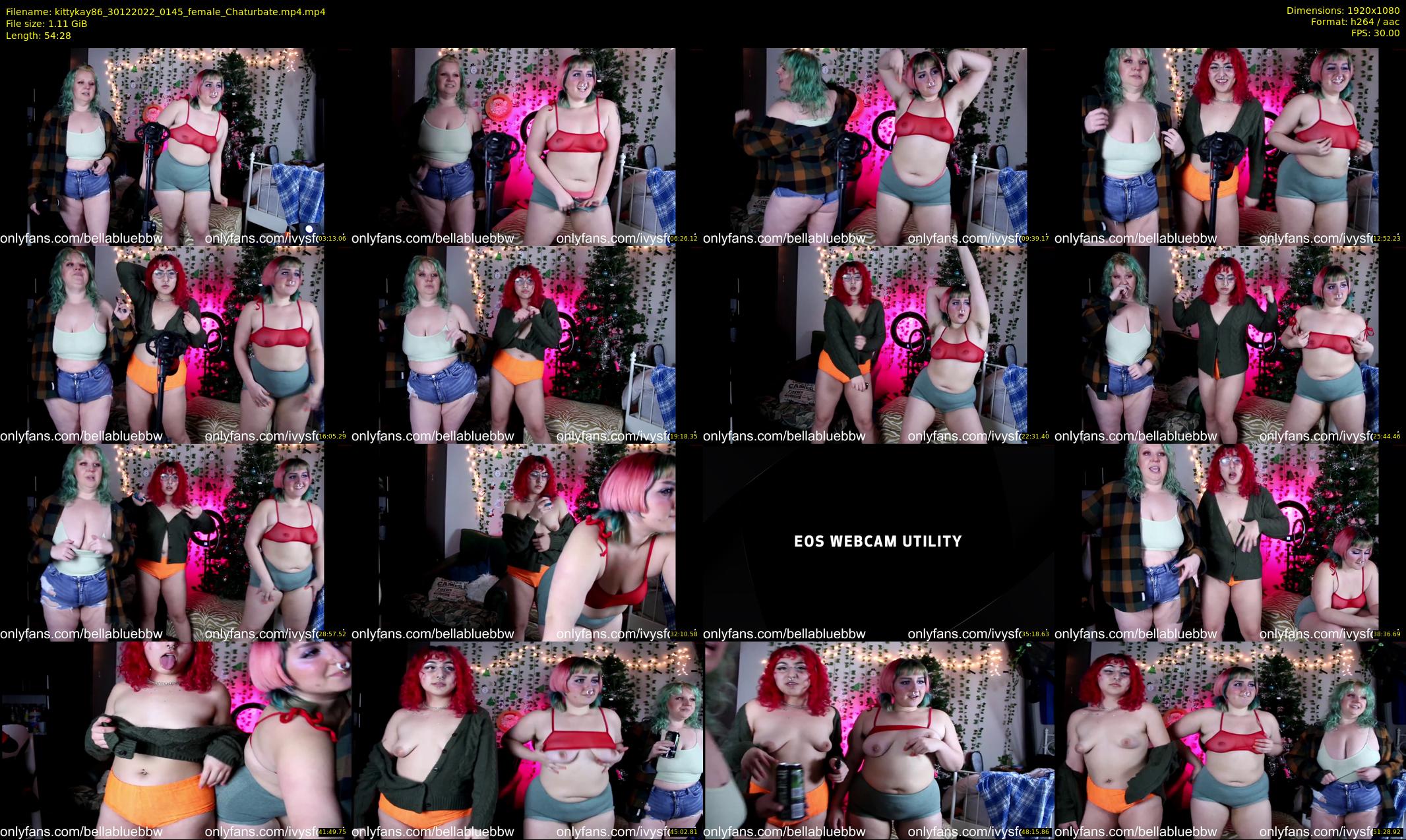 kittykay86 — 55 minute Chaturbate female cam show recording, 1080p, Dec 30, 2022