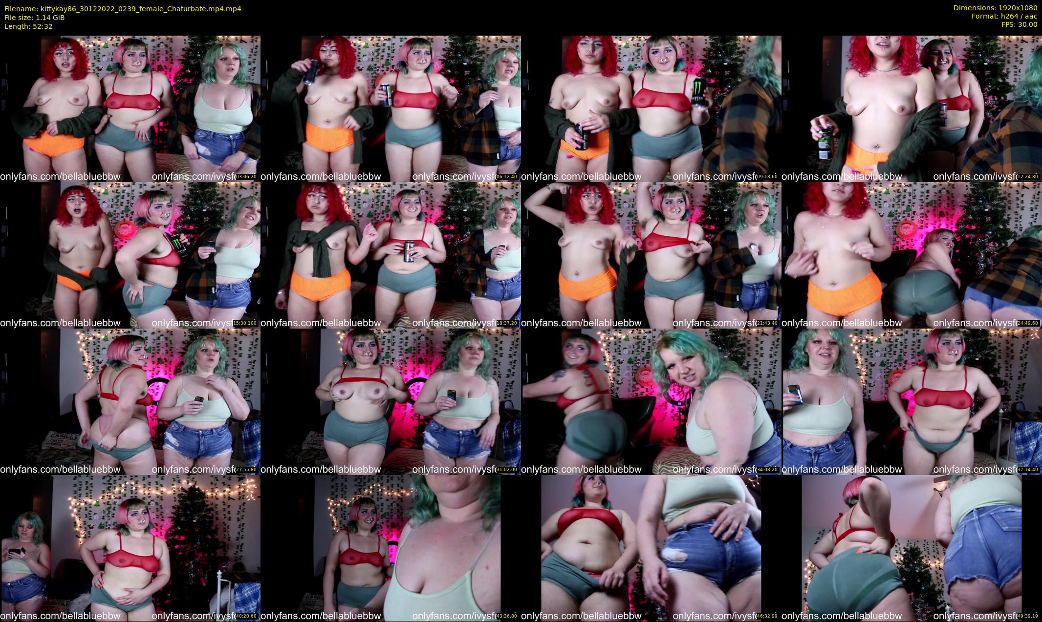 kittykay86 — 53 minute Chaturbate female cam show recording, 1080p, Dec 30, 2022