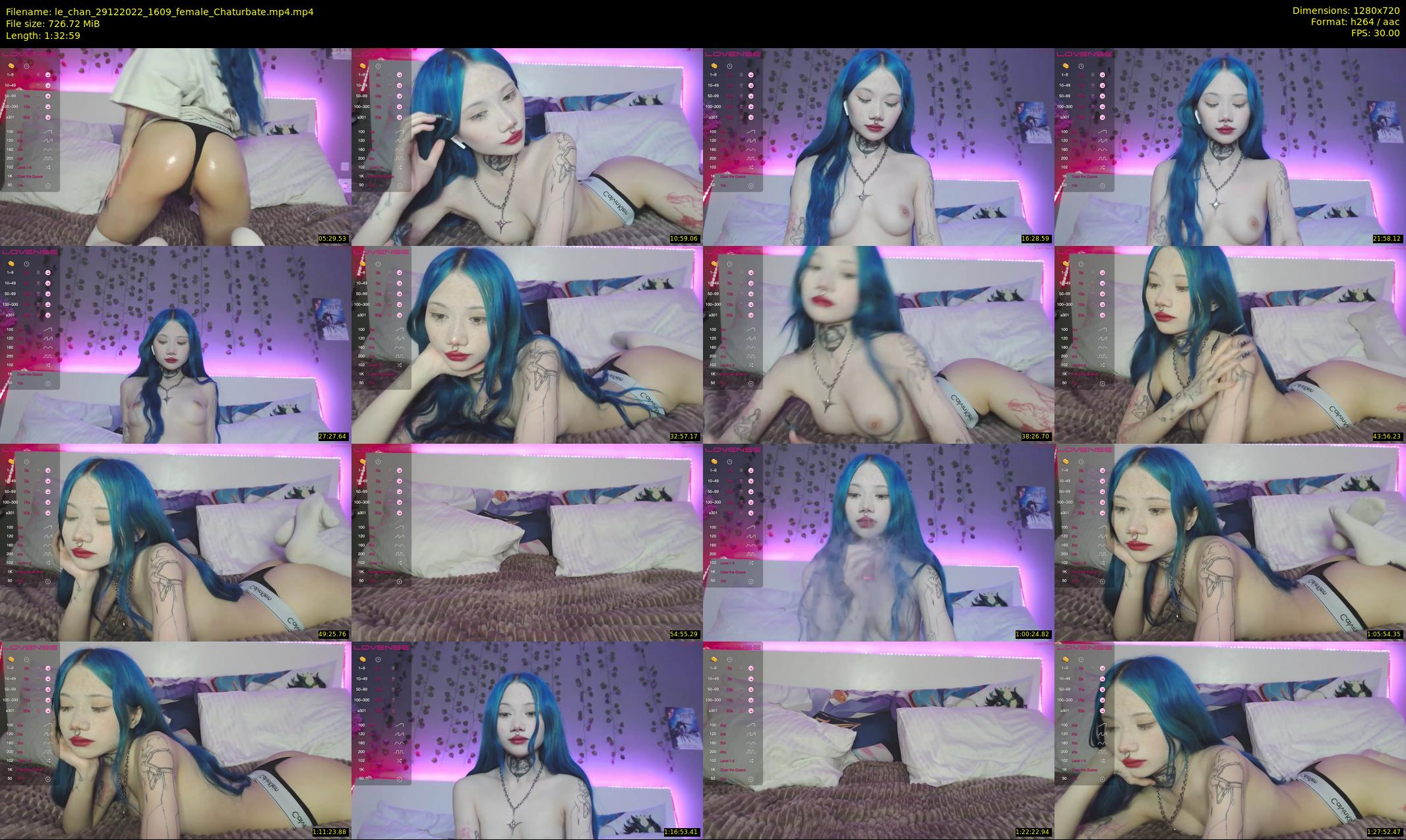 le_chan — 93 minute Chaturbate female cam show recording, 720p, Dec 29, 2022