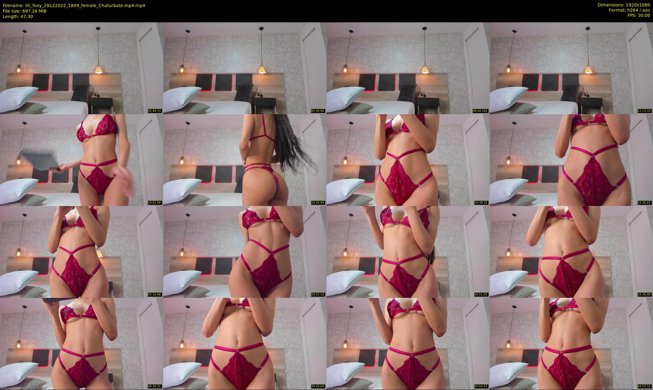lili_foxy — 48 minute Chaturbate female cam show recording, 1080p, Dec 29, 2022