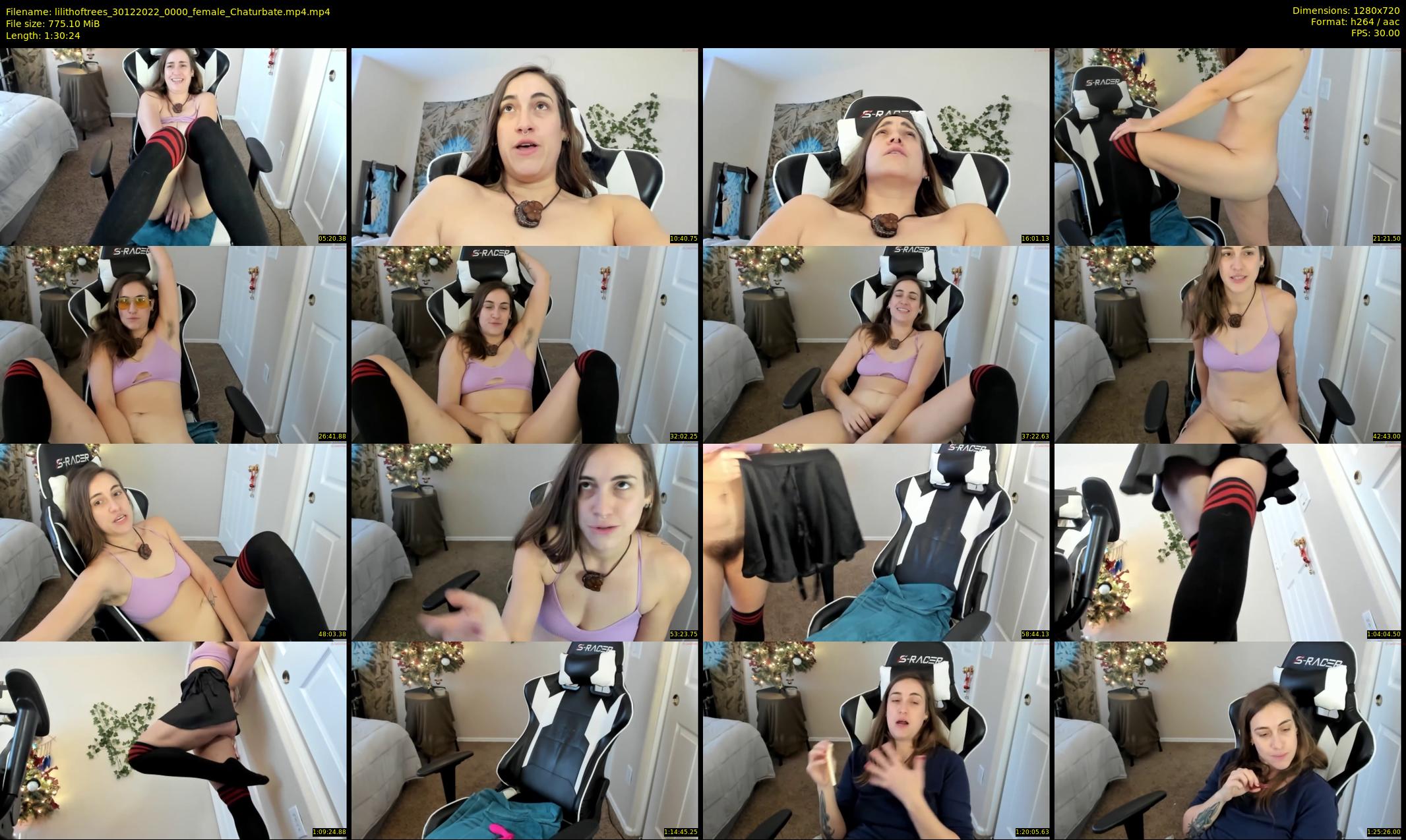 lilithoftrees — 91 minute Chaturbate female cam show recording, 720p, Dec 30, 2022