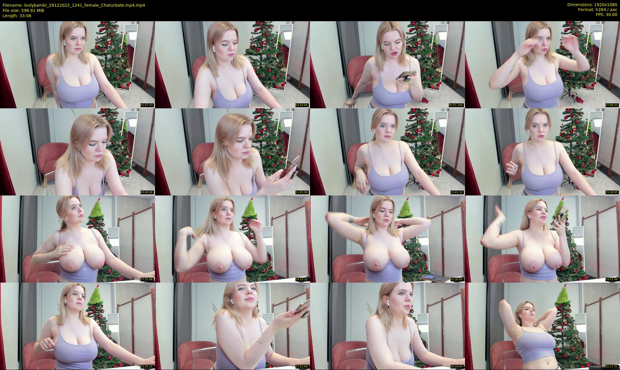 lovlybambi — 34 minute Chaturbate female cam show recording, 1080p, Dec 29, 2022