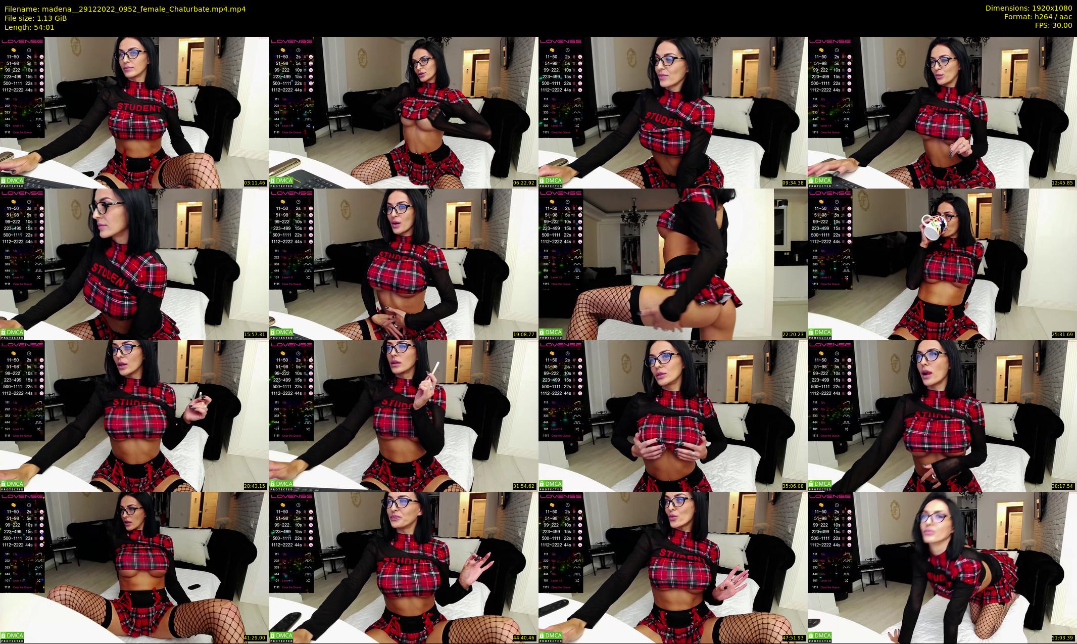 madena_ — 55 minute Chaturbate female cam show recording, 1080p, Dec 29, 2022