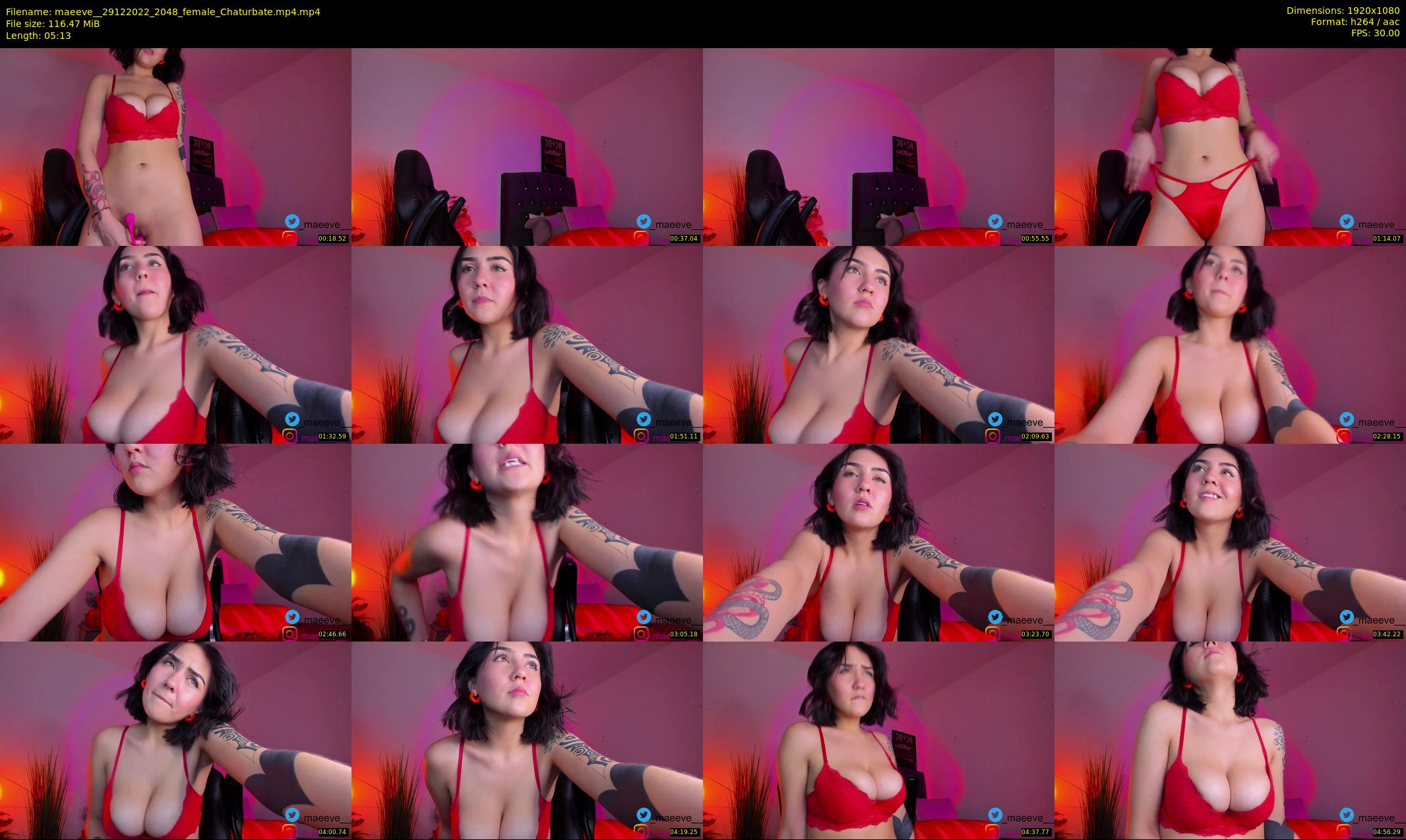 maeeve_ — 6 minute Chaturbate female cam show recording, 1080p, Dec 29, 2022