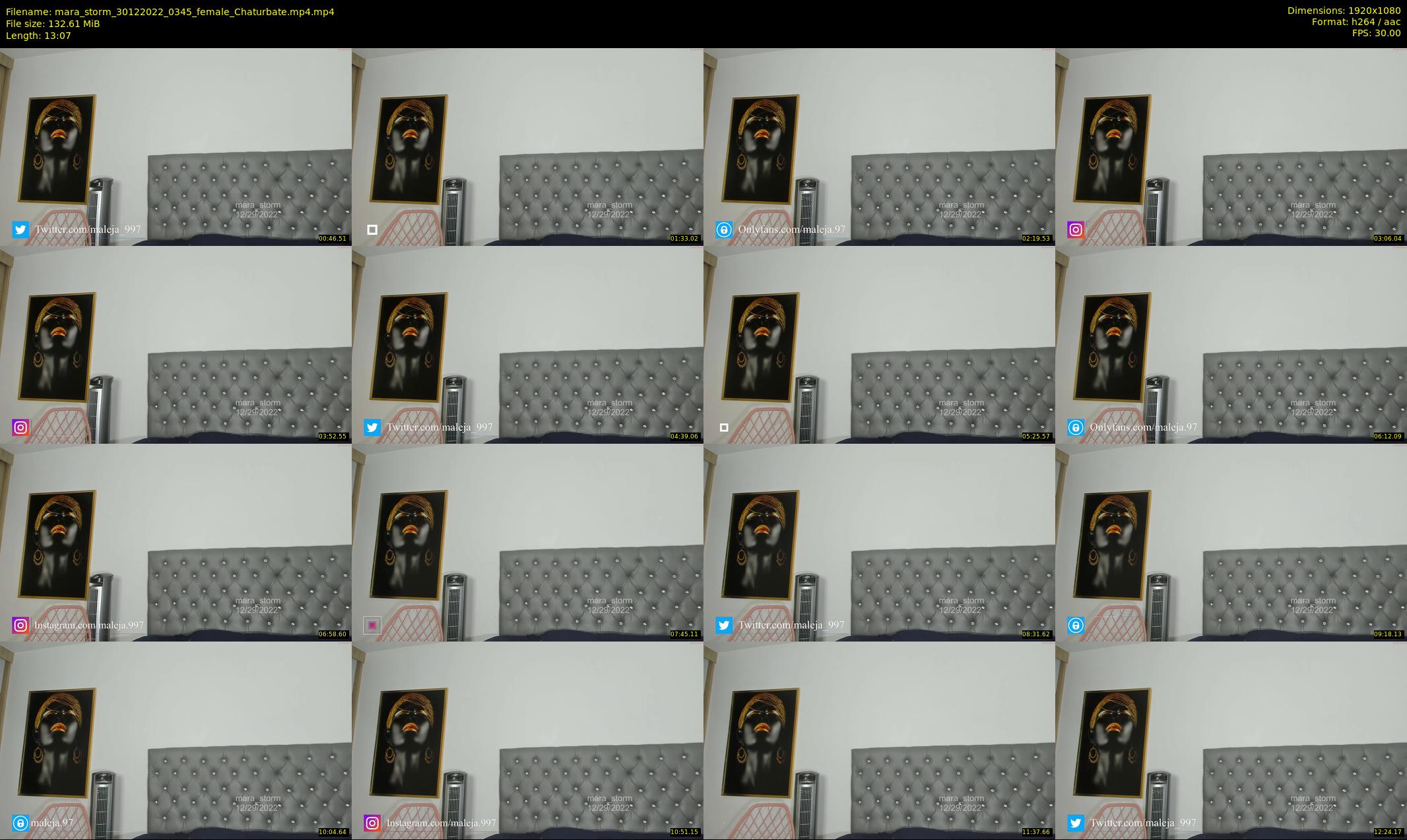 mara_storm — 14 minute Chaturbate female cam show recording, 1080p, Dec 30, 2022
