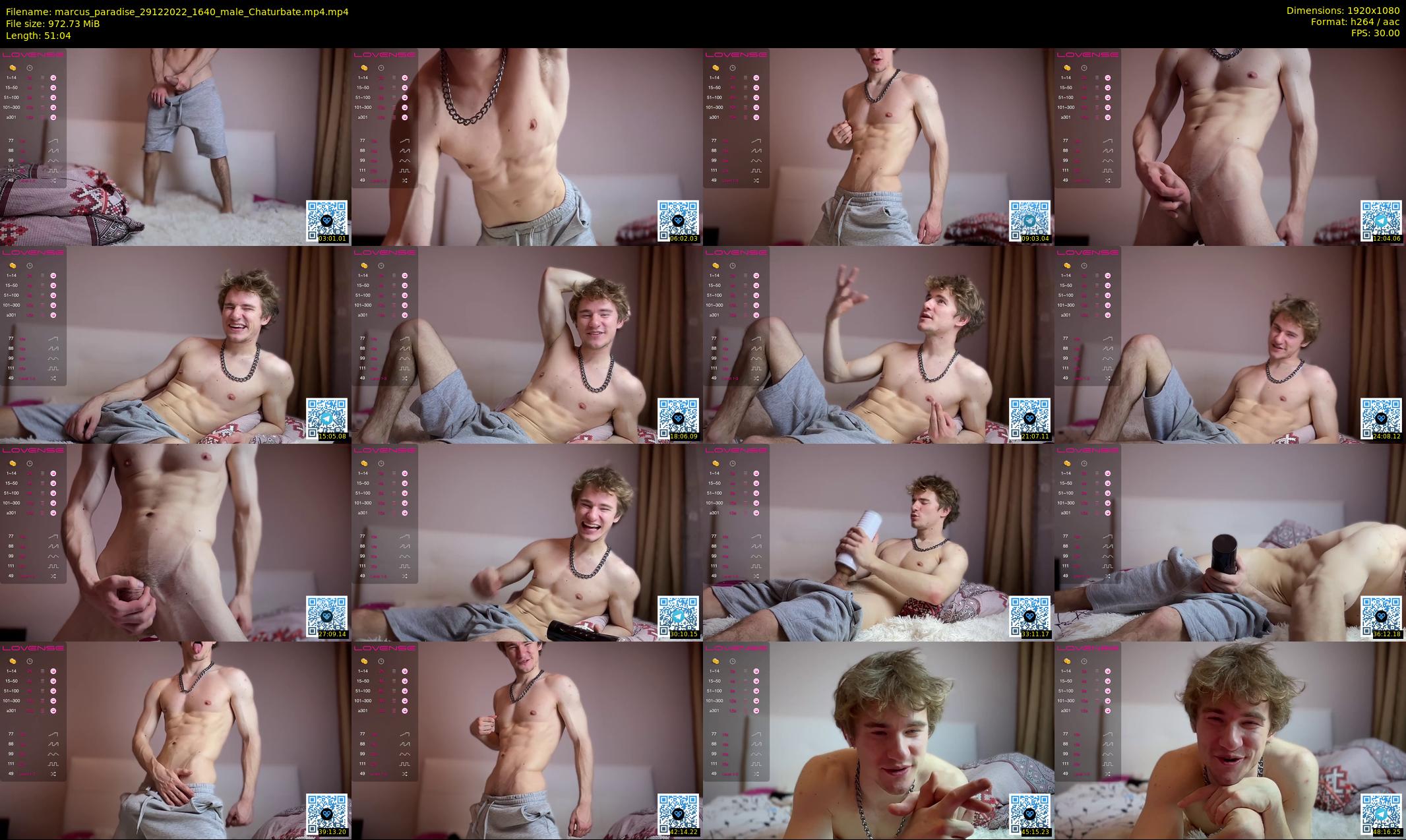 marcus_paradise — 52 minute Chaturbate male cam show recording, 1080p, Dec 29, 2022