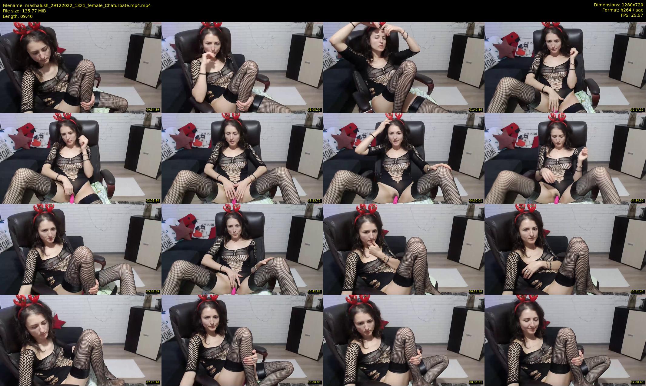 mashalush — 10 minute Chaturbate female cam show recording, 720p, Dec 29, 2022