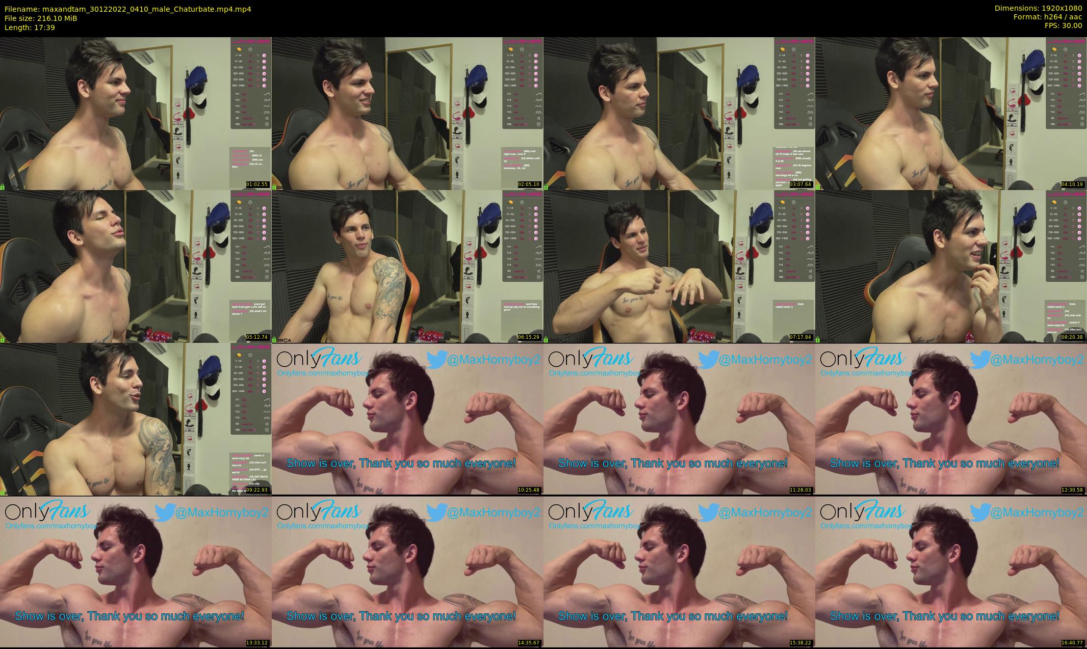 maxandtam — 18 minute Chaturbate couple cam show recording, 1080p, Dec 30, 2022