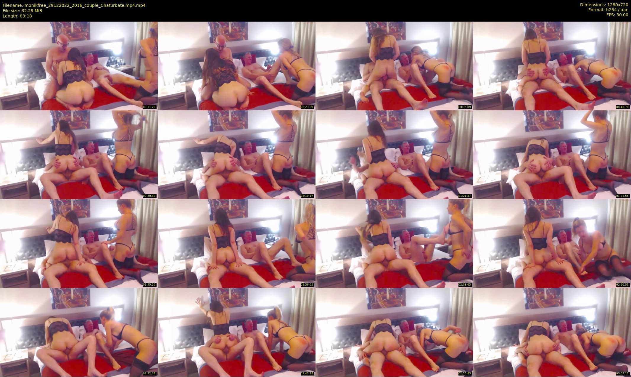 monikfree — 4 minute Chaturbate couple cam show recording, 720p, Dec 29, 2022