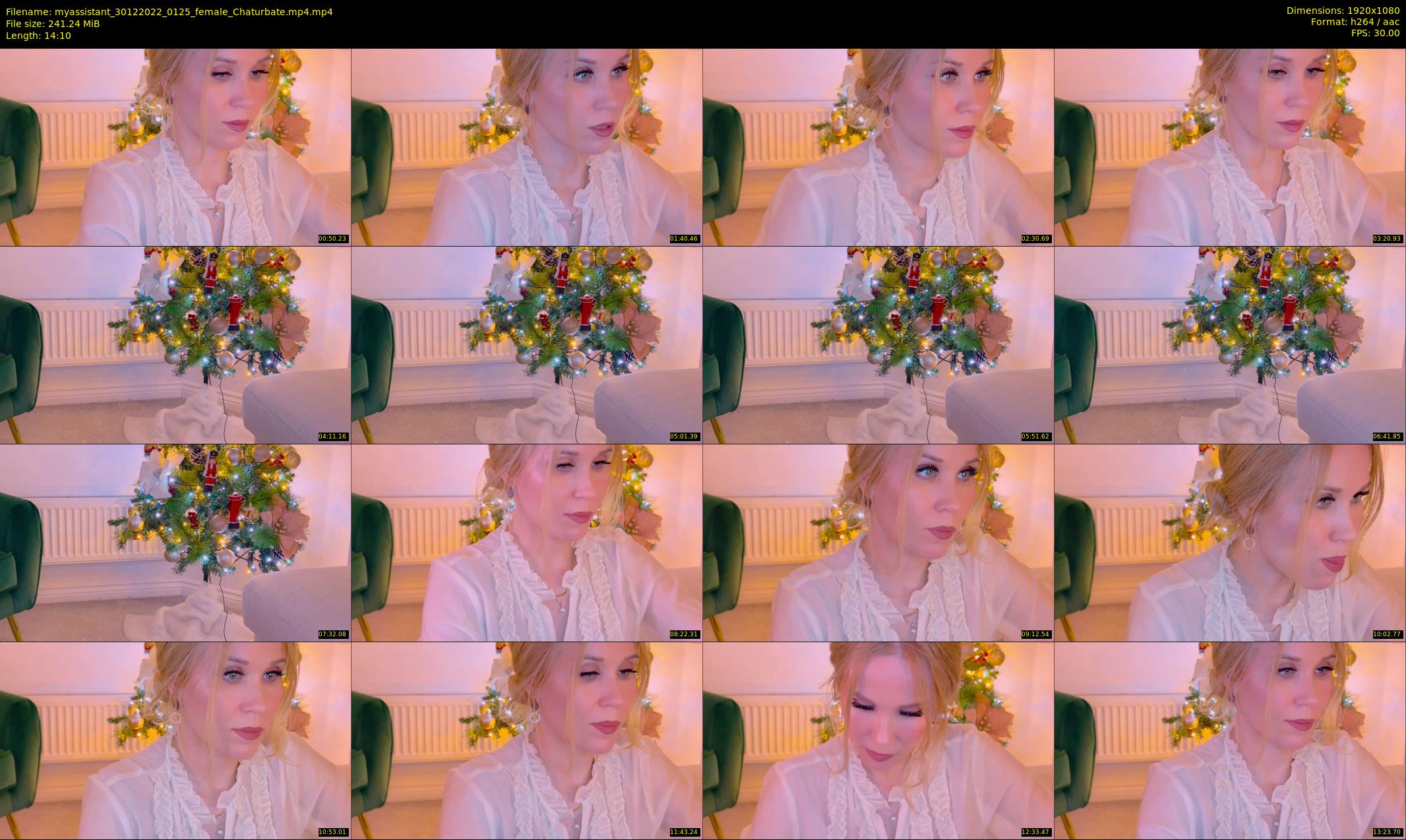 myassistant — 15 minute Chaturbate female cam show recording, 1080p, Dec 30, 2022