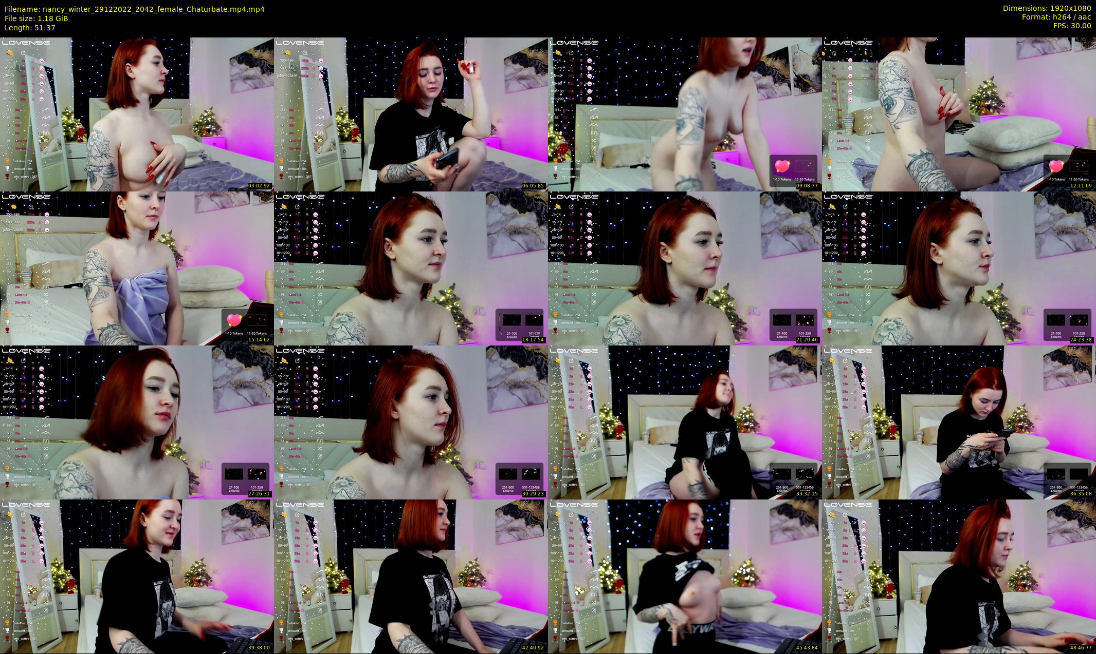 nancy_winter — 52 minute Chaturbate female cam show recording, 1080p, Dec 29, 2022