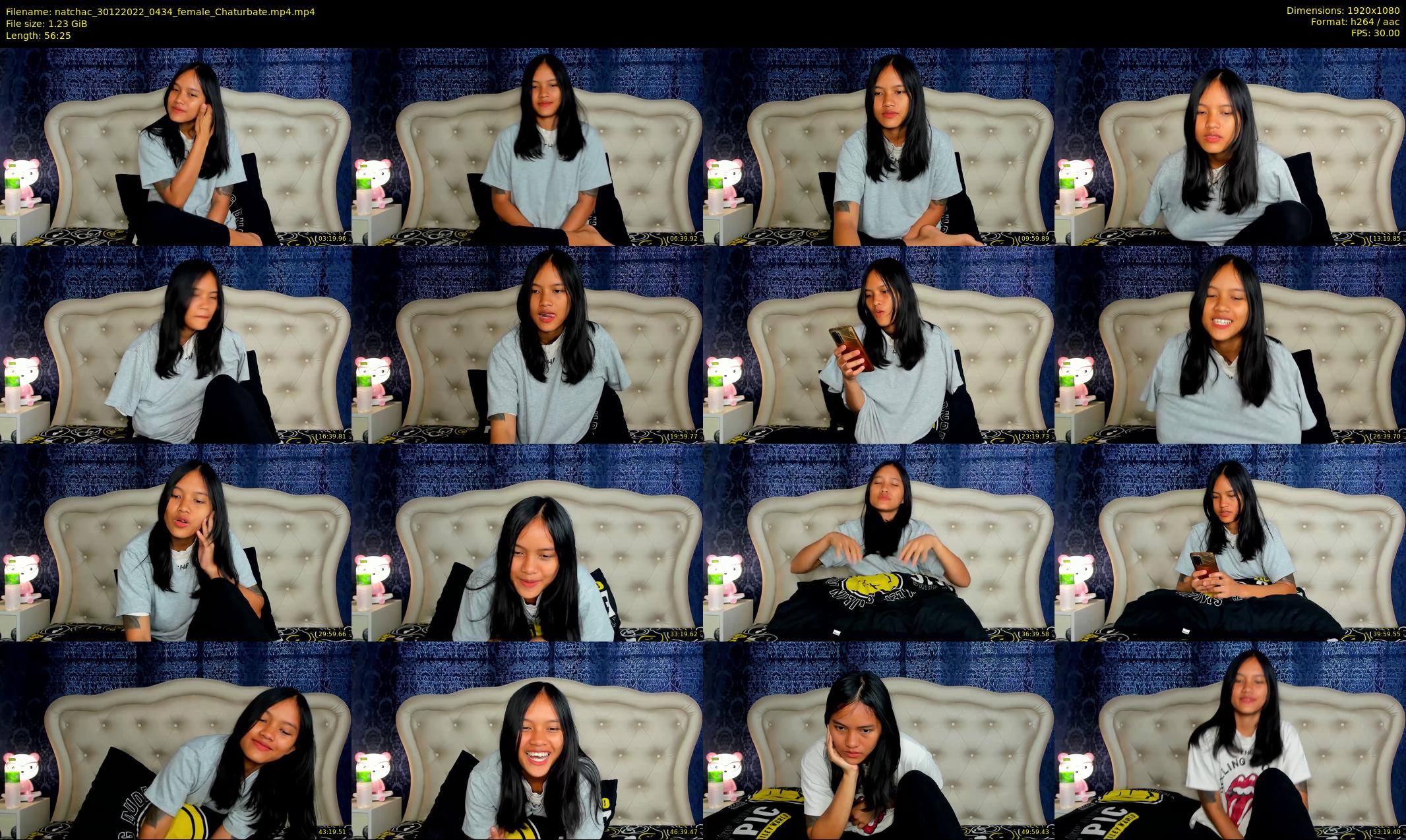 natchac — 57 minute Chaturbate female cam show recording, 1080p, Dec 30, 2022