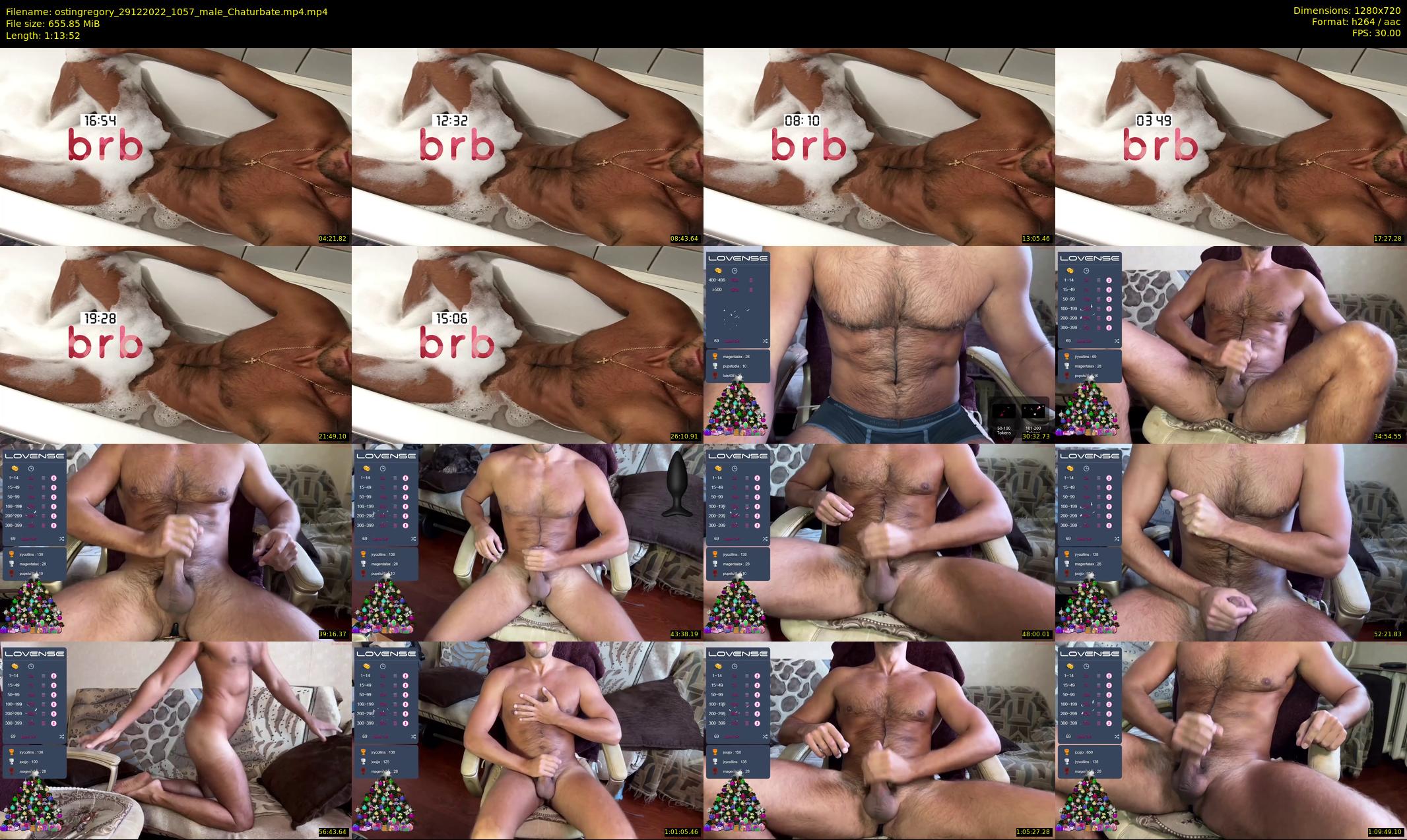 ostingregory — 74 minute Chaturbate male cam show recording, 720p, Dec 29, 2022