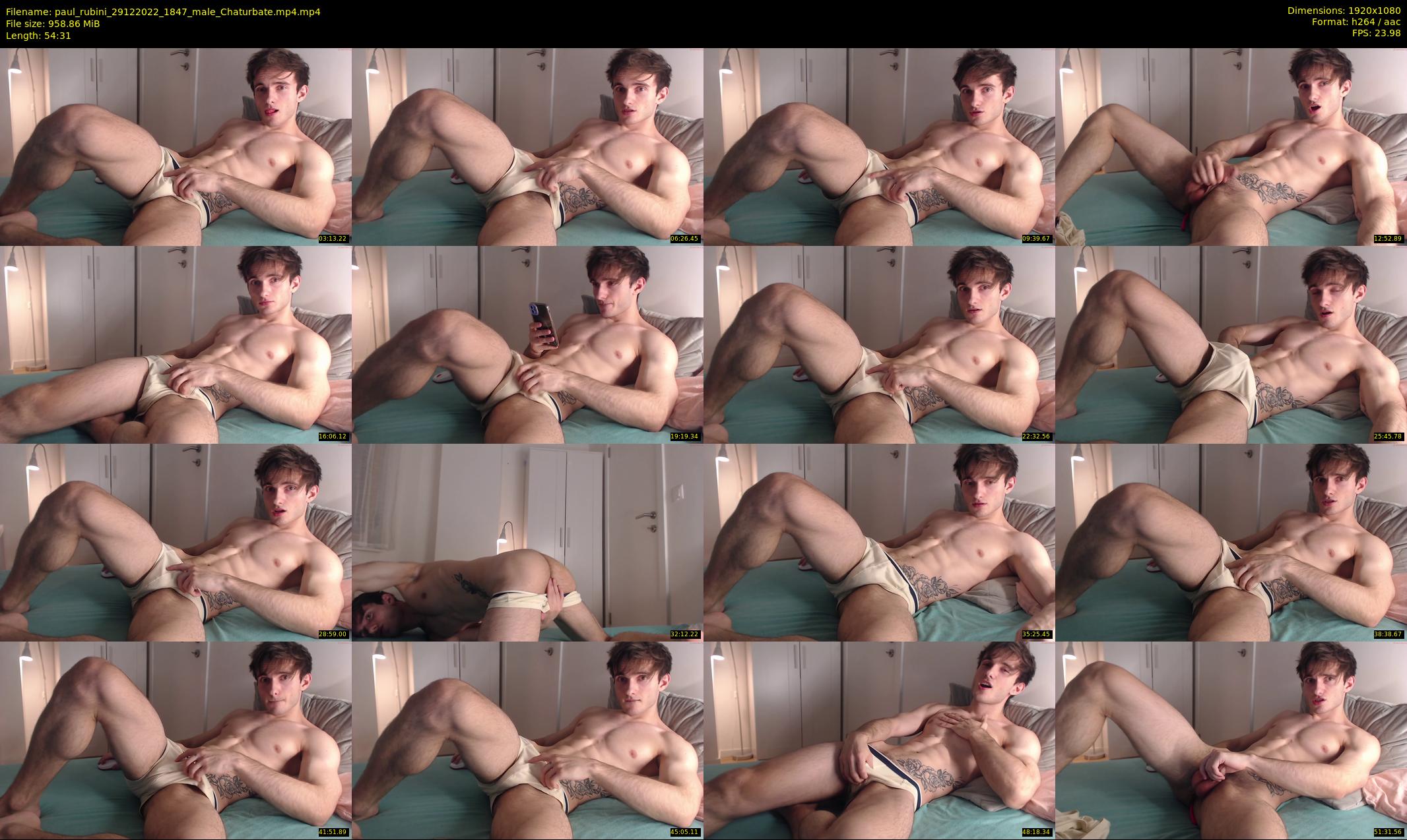paul_rubini — 55 minute Chaturbate male cam show recording, 1080p, Dec 29, 2022