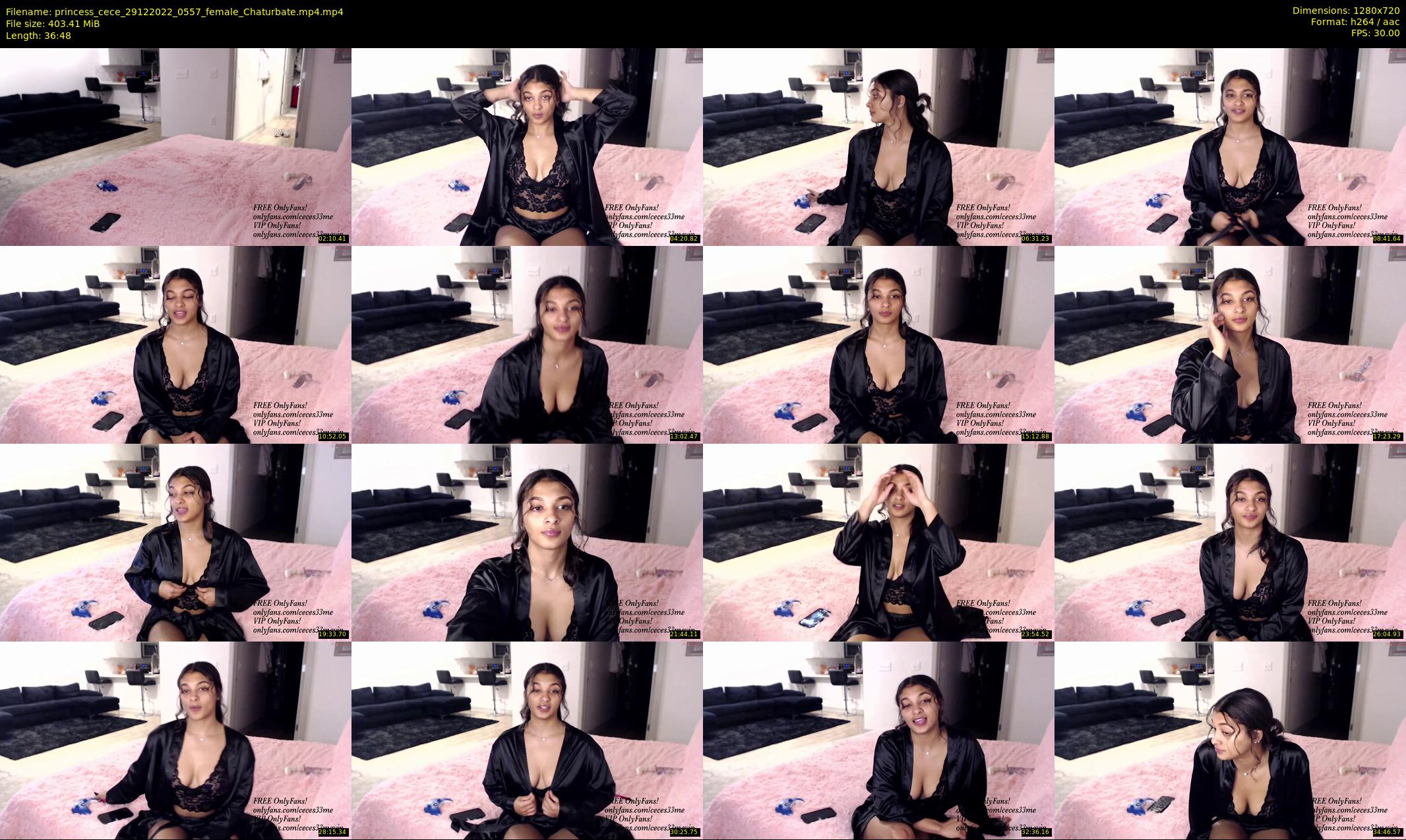 princess_cece — 37 minute Chaturbate female cam show recording, 720p, Dec 29, 2022