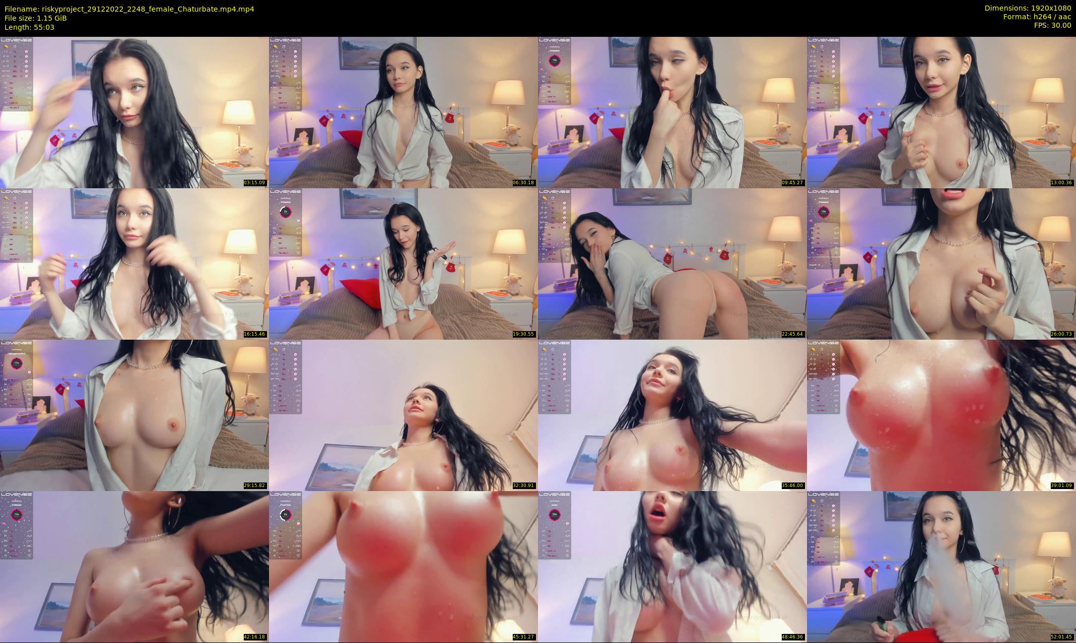 riskyproject — 56 minute Chaturbate couple cam show recording, 1080p, Dec 29, 2022
