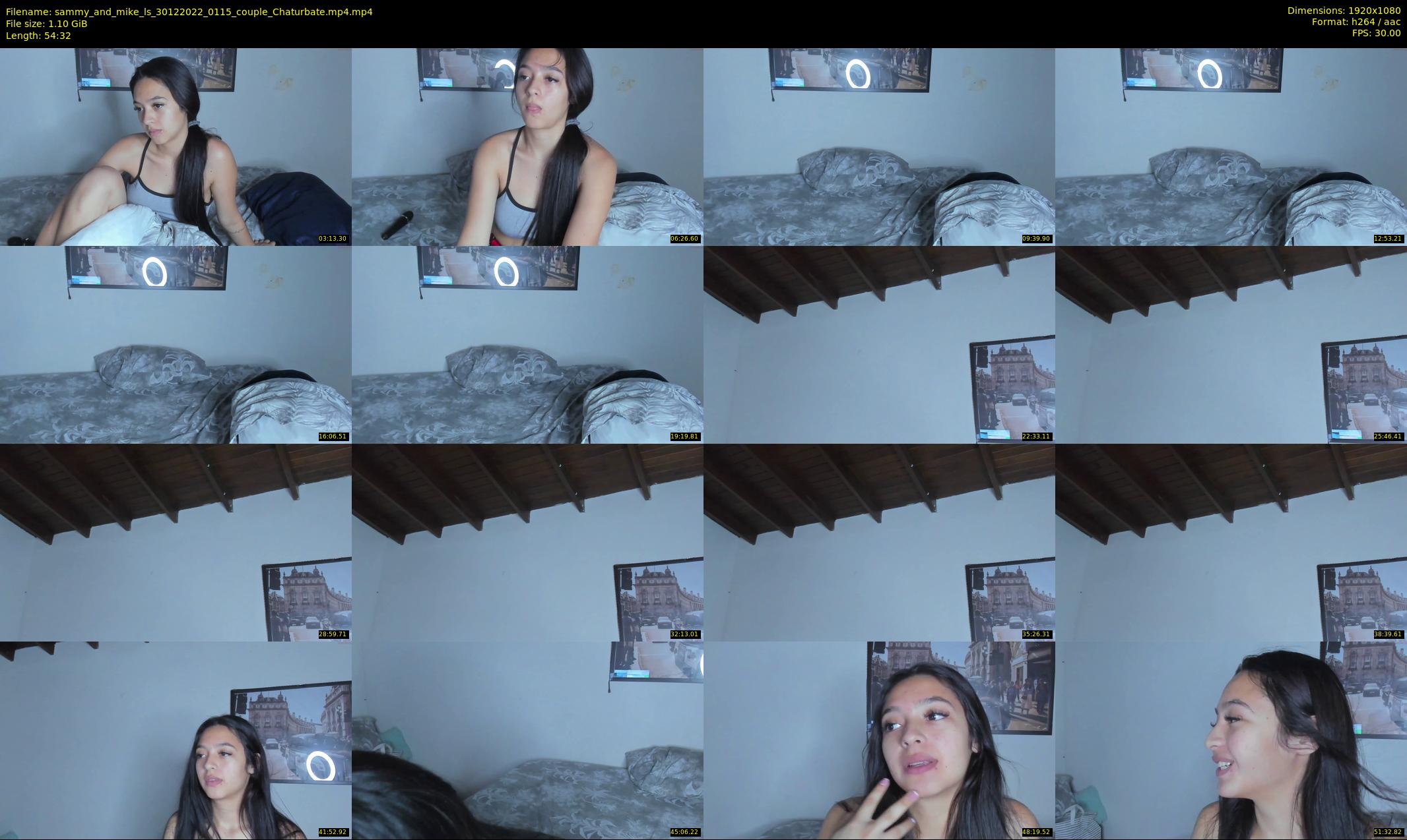 sammy_and_mike_ls — 55 minute Chaturbate couple cam show recording, 1080p, Dec 30, 2022