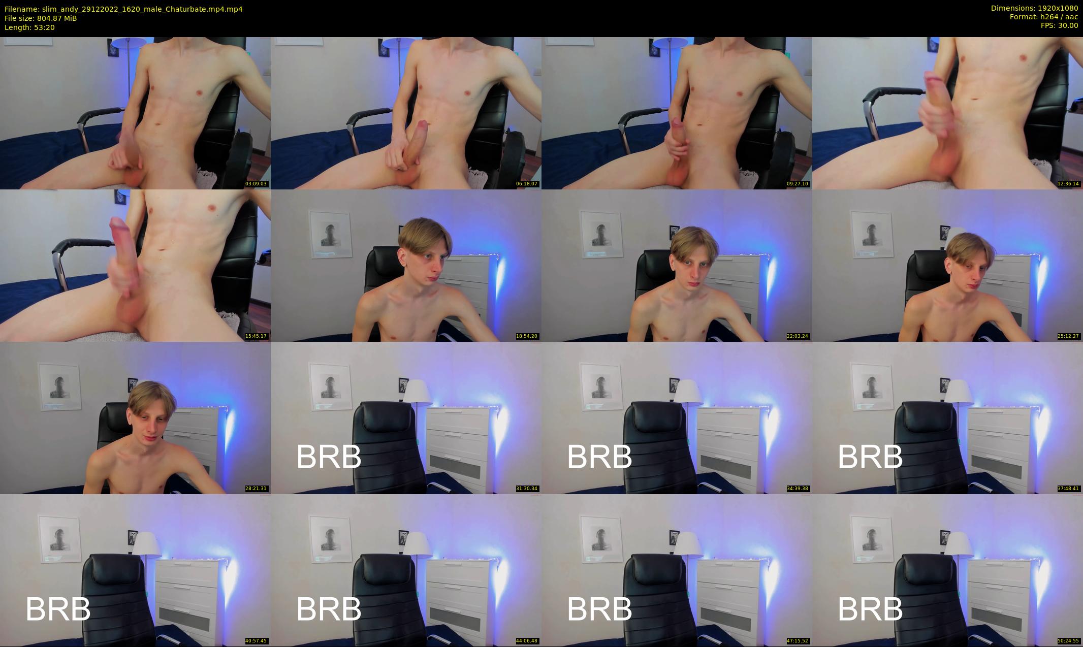 slim_andy — 54 minute Chaturbate male cam show recording, 1080p, Dec 29, 2022