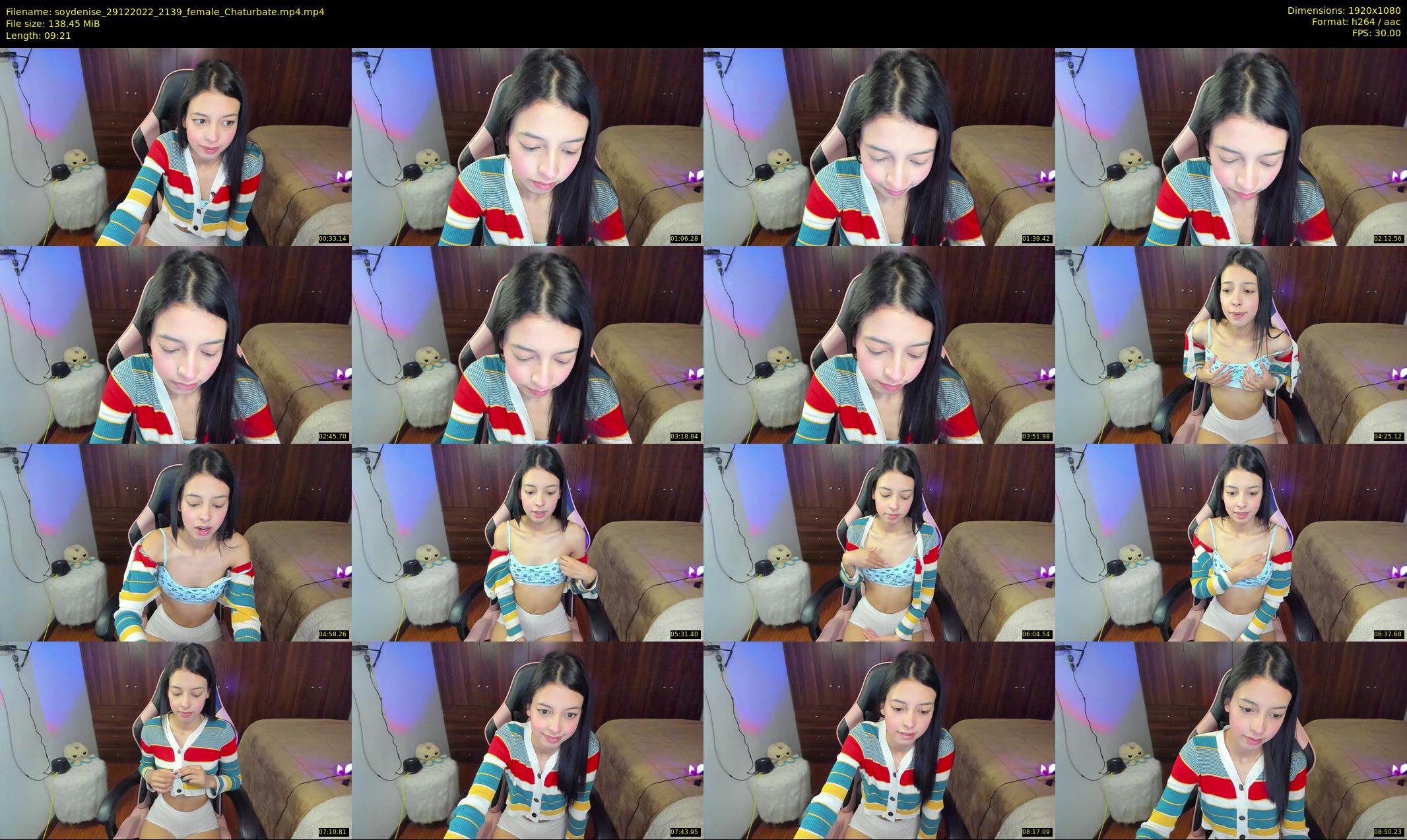 soydenise — 10 minute Chaturbate female cam show recording, 1080p, Dec 29, 2022