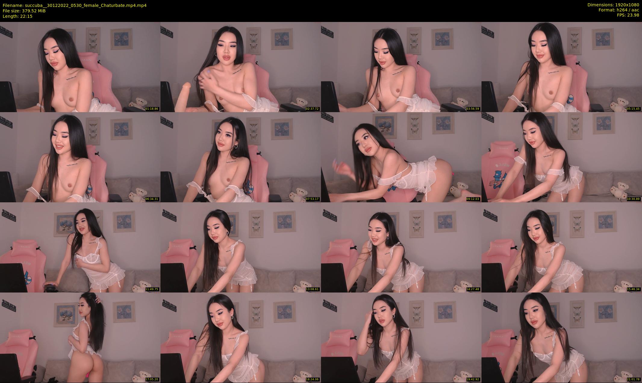 succuba_ — 23 minute Chaturbate female cam show recording, 1080p, Dec 30, 2022