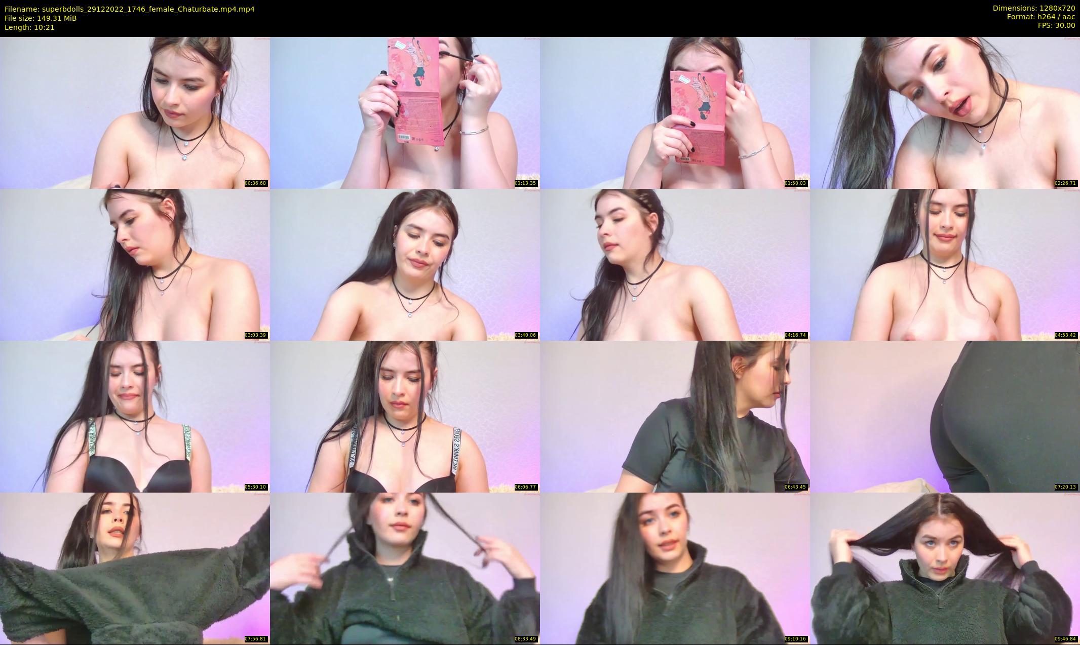 superbdolls — 11 minute Chaturbate couple cam show recording, 720p, Dec 29, 2022