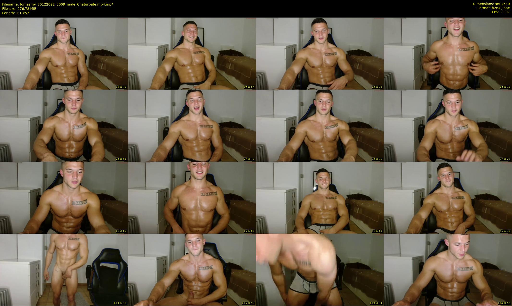 tomasmv — 79 minute Chaturbate male cam show recording, 480p, Dec 30, 2022