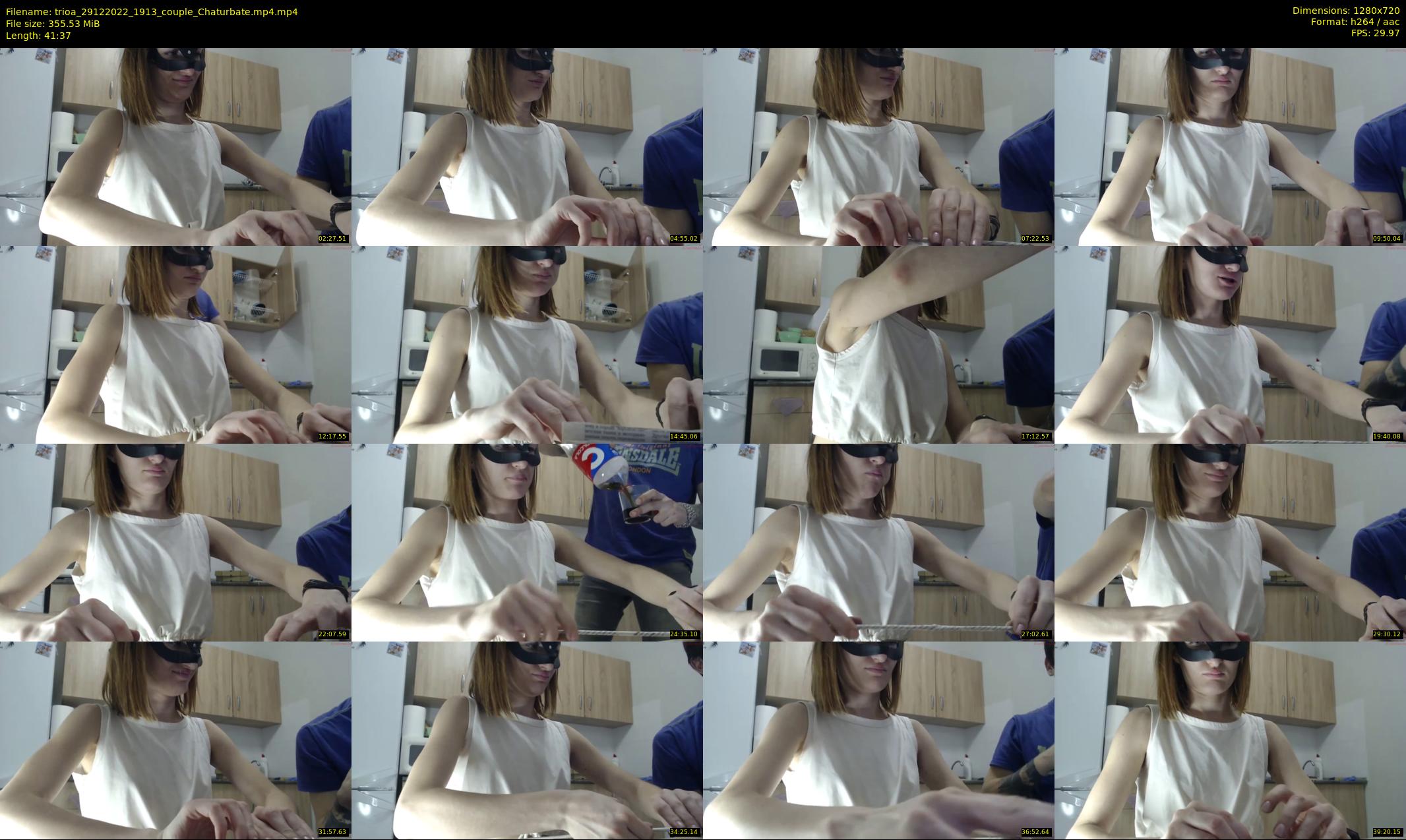 trioa — 42 minute Chaturbate couple cam show recording, 720p, Dec 29, 2022