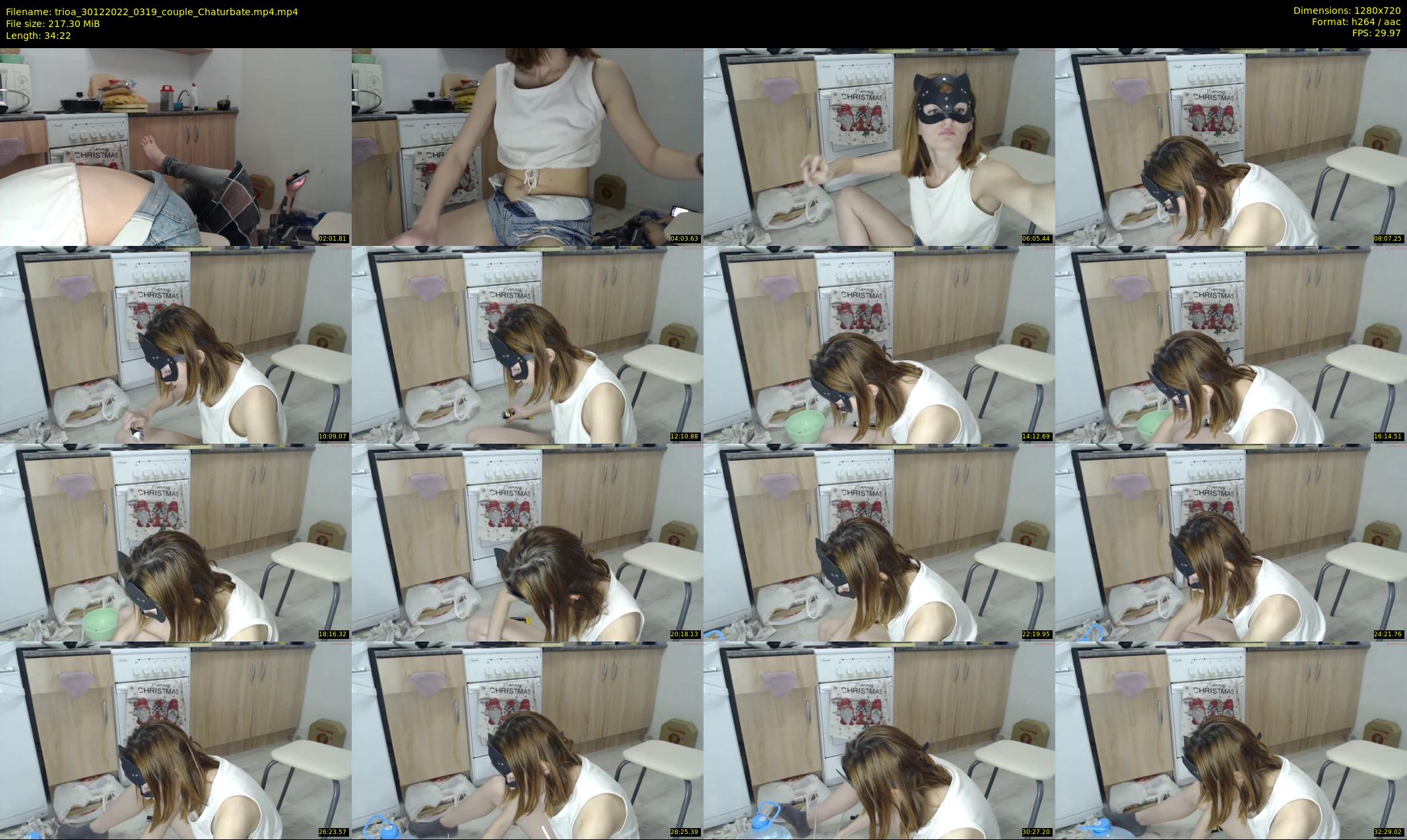 trioa — 35 minute Chaturbate couple cam show recording, 720p, Dec 30, 2022