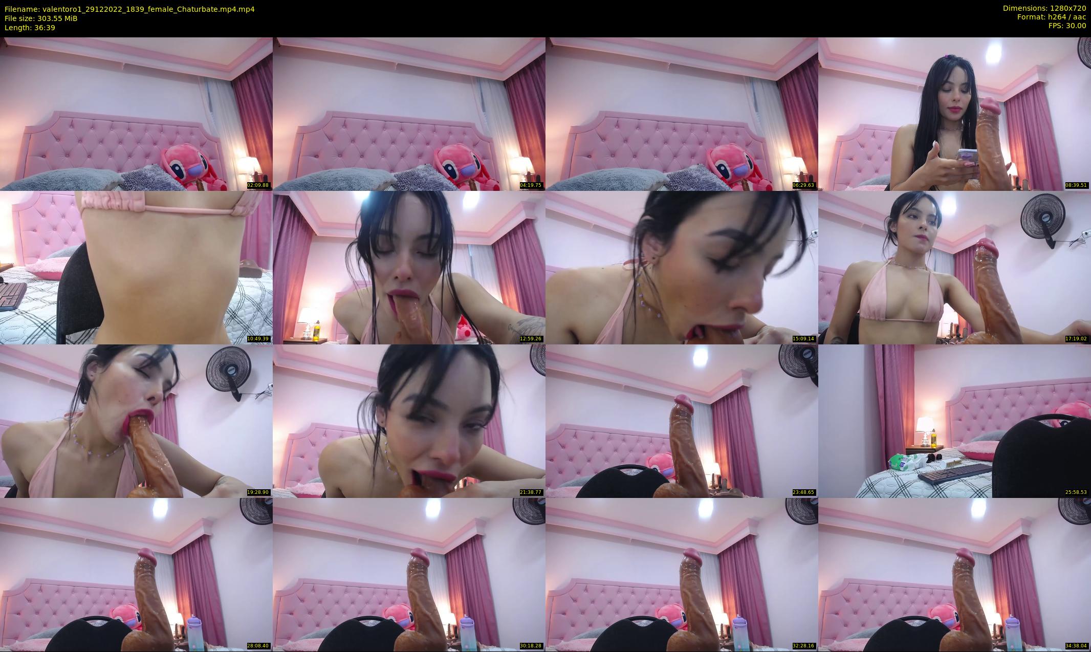 valentoro1 — 37 minute Chaturbate female cam show recording, 720p, Dec 29, 2022