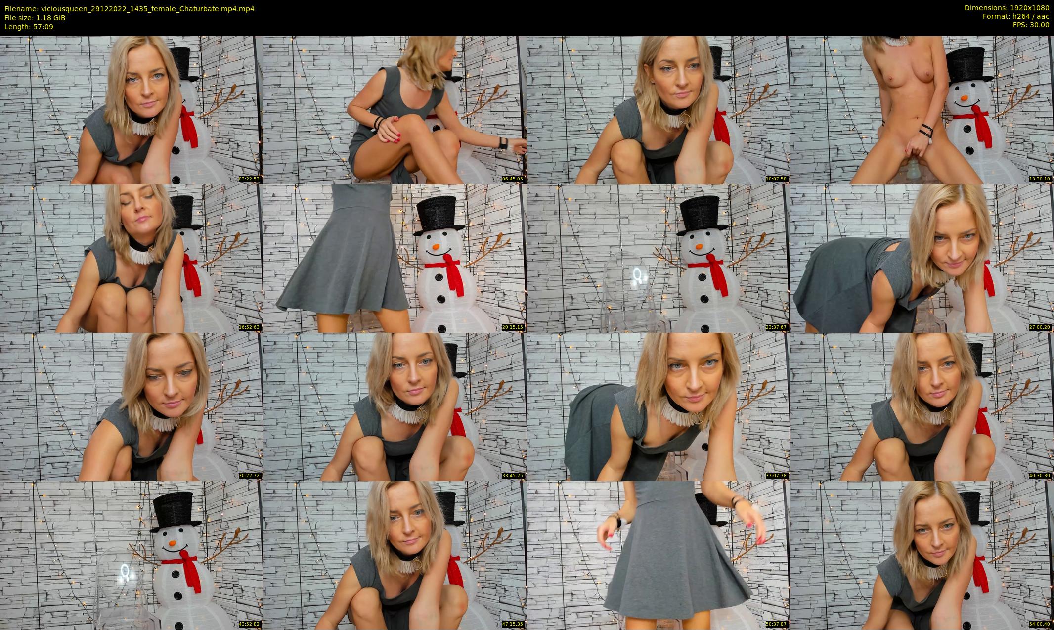 viciousqueen — 58 minute Chaturbate female cam show recording, 1080p, Dec 29, 2022