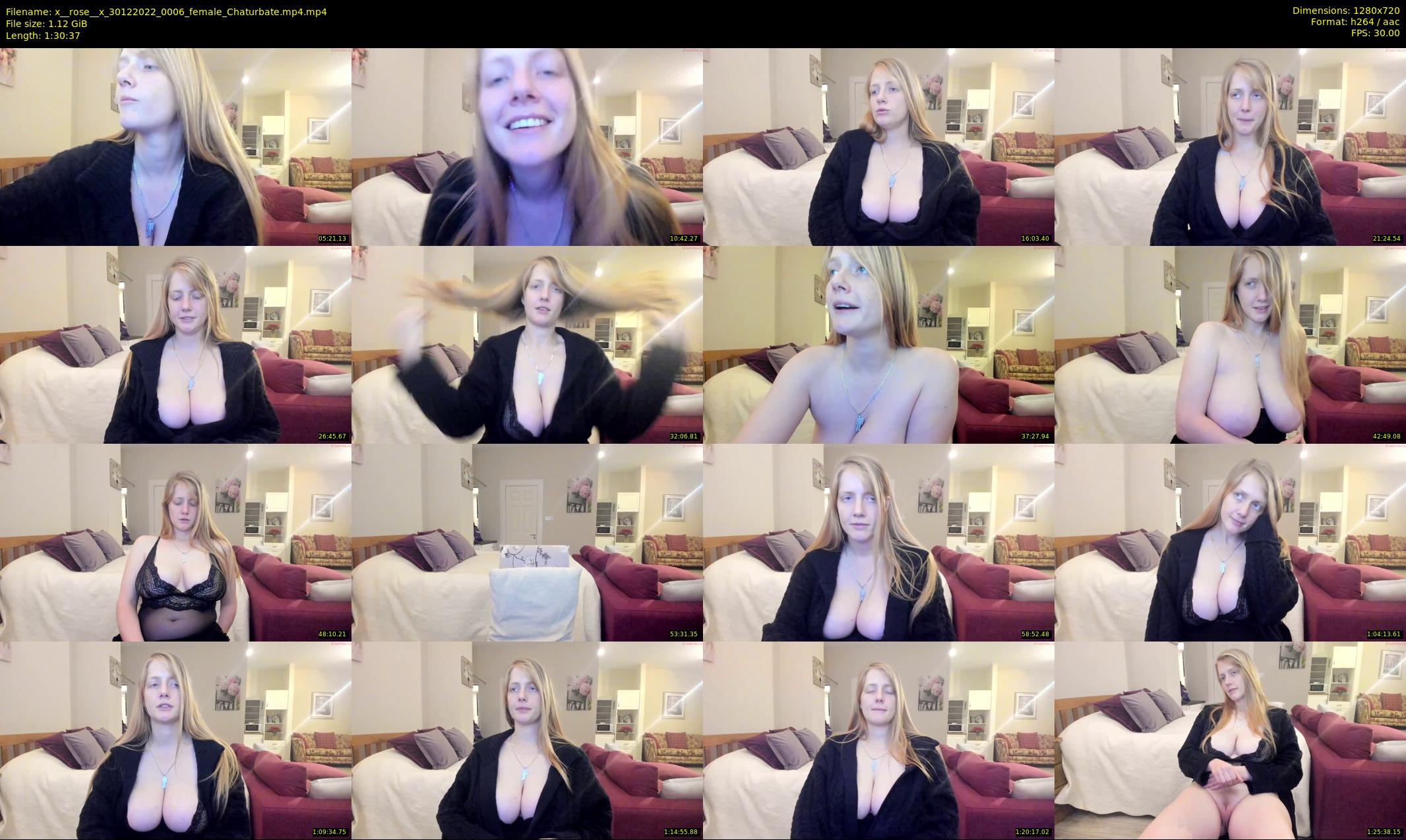 x__rose__x — 91 minute Chaturbate female cam show recording, 720p, Dec 30, 2022