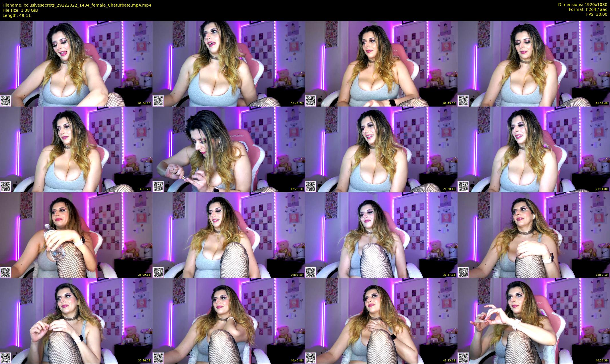 xclusivesecrets — 50 minute Chaturbate female cam show recording, 1080p, Dec 29, 2022