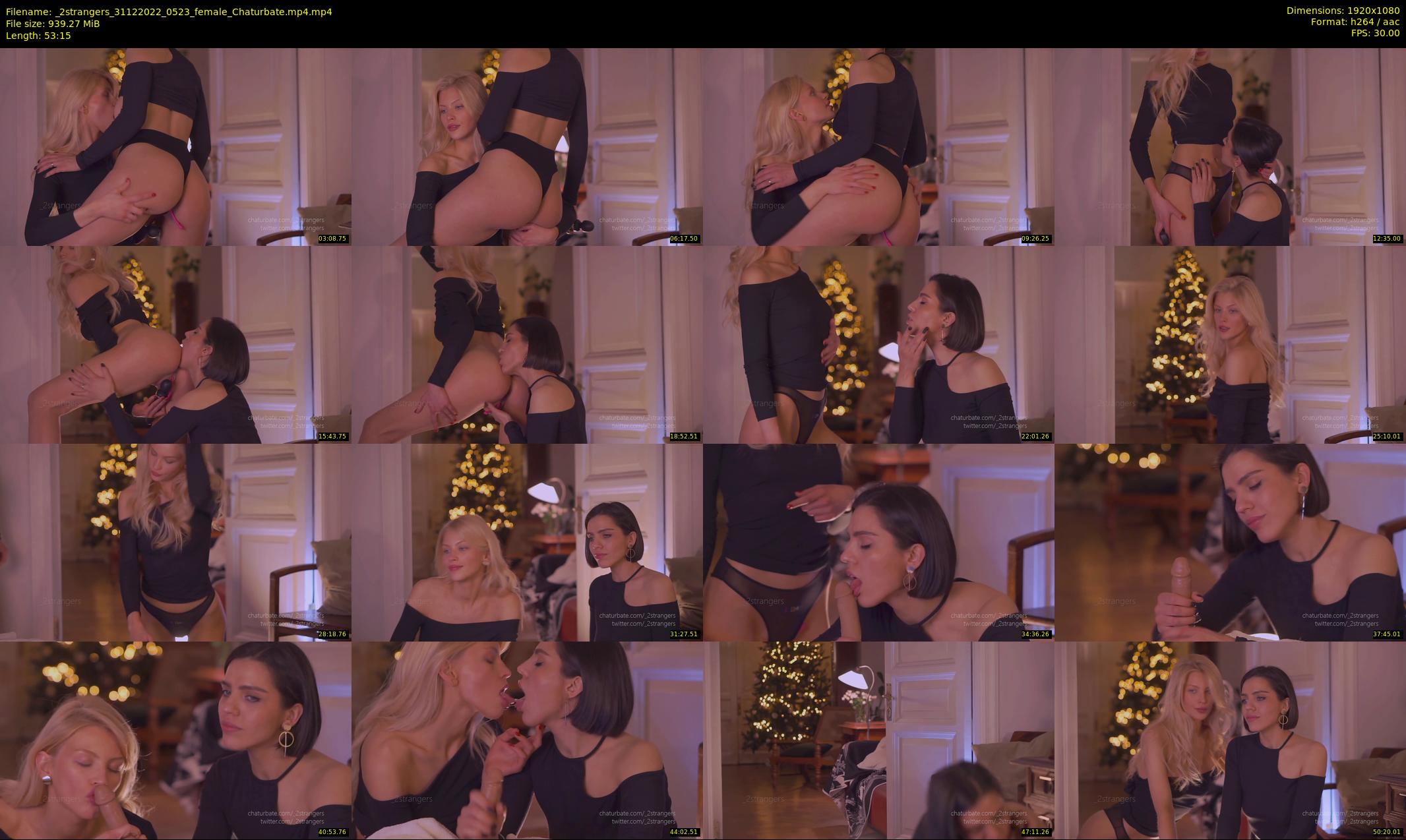 _2strangers — 54 minute Chaturbate couple cam show recording, 1080p, Dec 31, 2022