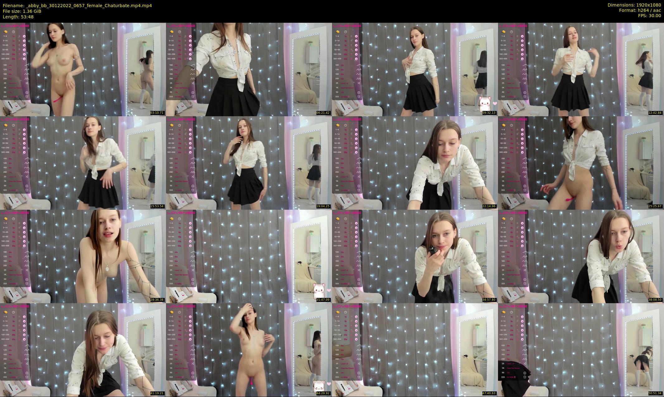 _abby_bb — 54 minute Chaturbate female cam show recording, 1080p, Dec 30, 2022