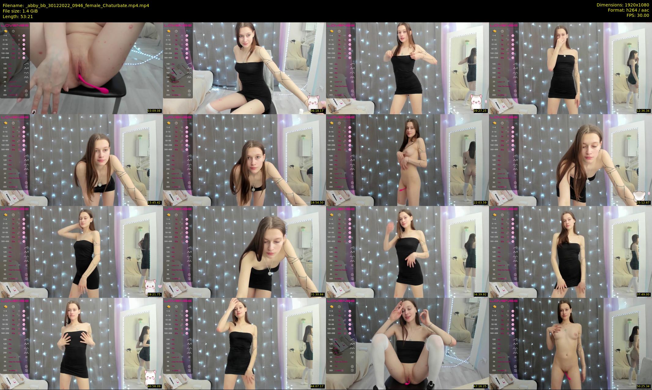 _abby_bb — 54 minute Chaturbate female cam show recording, 1080p, Dec 30, 2022