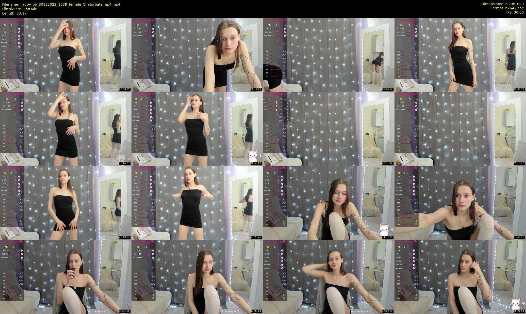 _abby_bb — 54 minute Chaturbate female cam show recording, 1080p, Dec 30, 2022