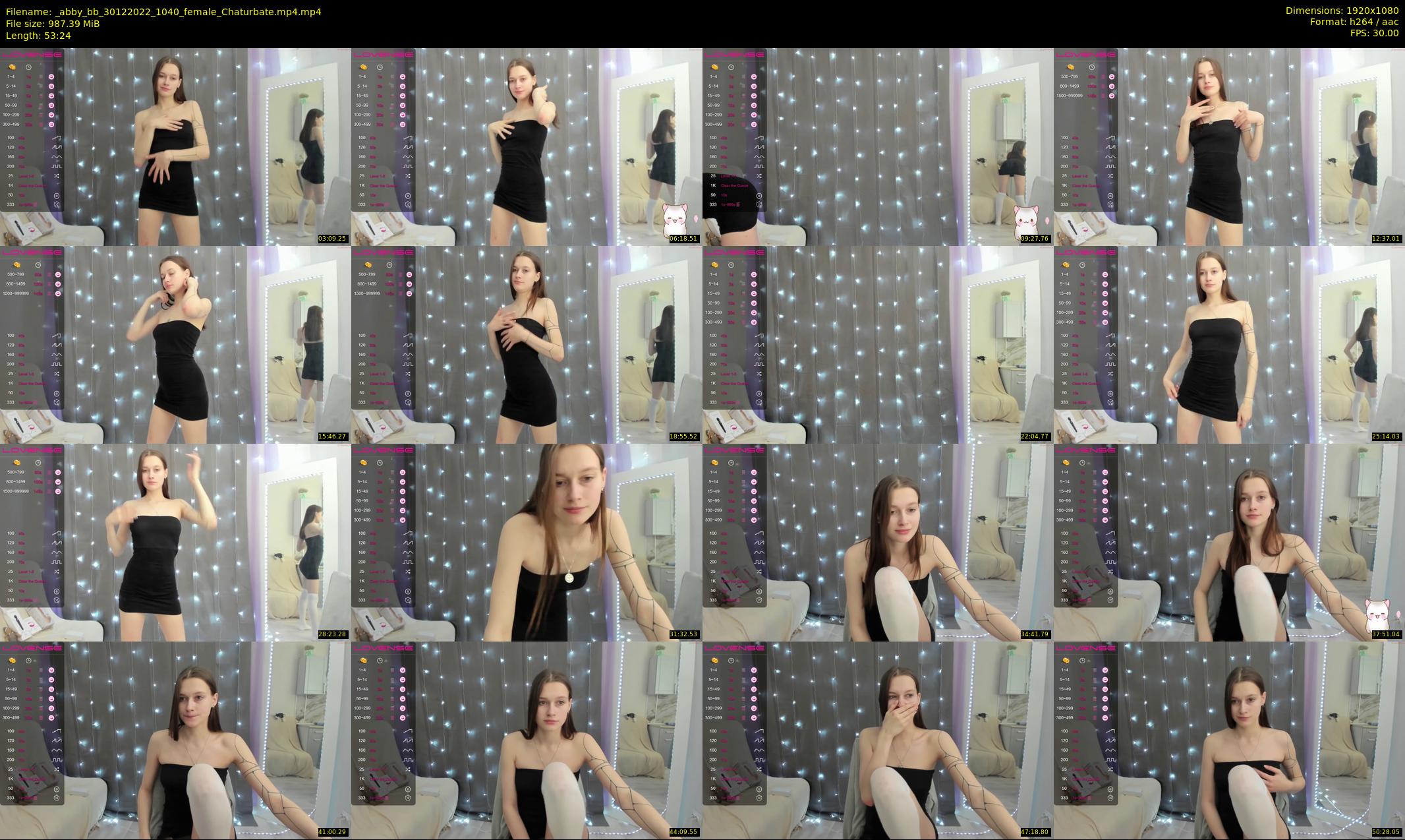 _abby_bb — 54 minute Chaturbate female cam show recording, 1080p, Dec 30, 2022
