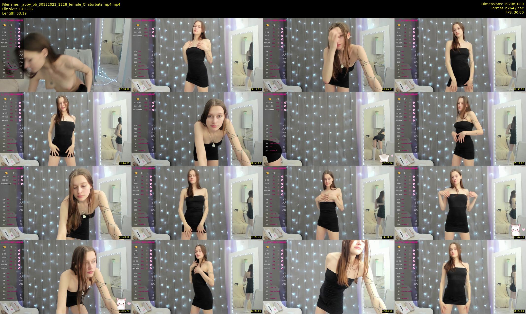 _abby_bb — 54 minute Chaturbate female cam show recording, 1080p, Dec 30, 2022