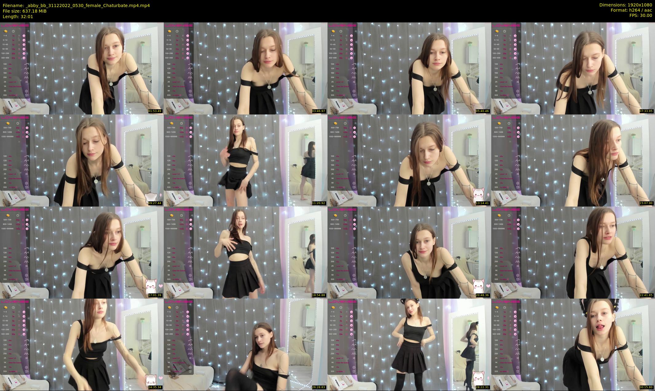 _abby_bb — 33 minute Chaturbate female cam show recording, 1080p, Dec 31, 2022
