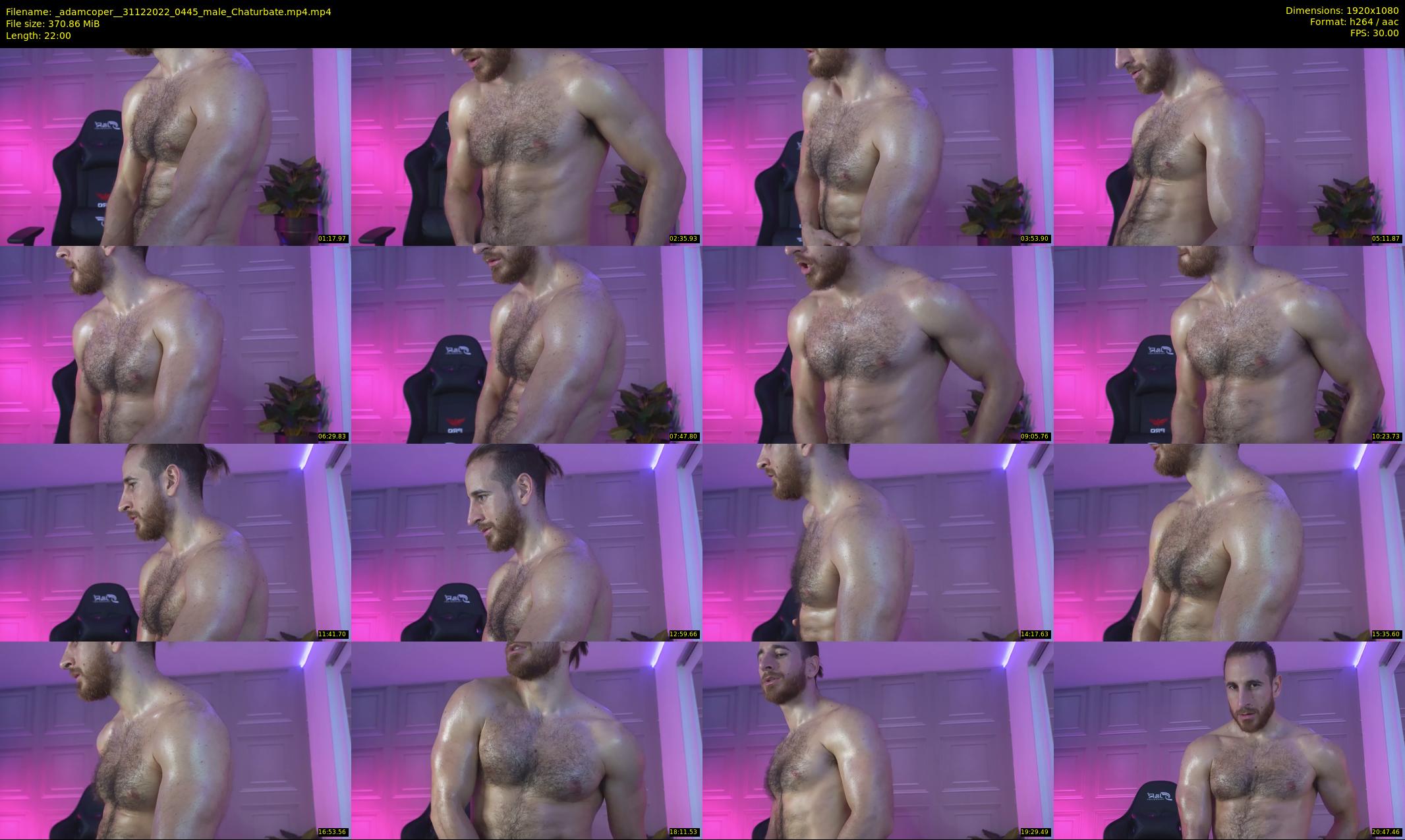 _adamcoper_ — 22 minute Chaturbate male cam show recording, 1080p, Dec 31, 2022