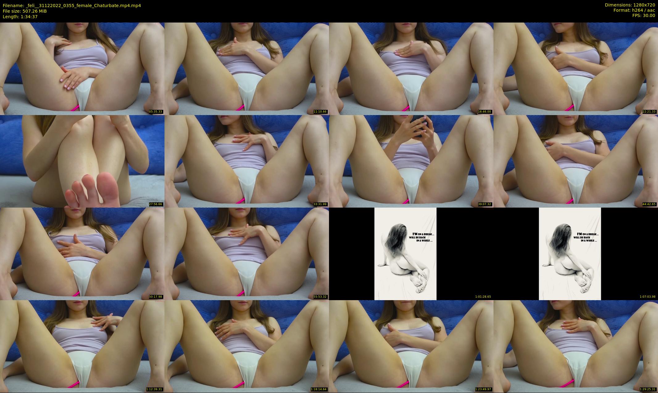 _feli_ — 95 minute Chaturbate female cam show recording, 720p, Dec 31, 2022