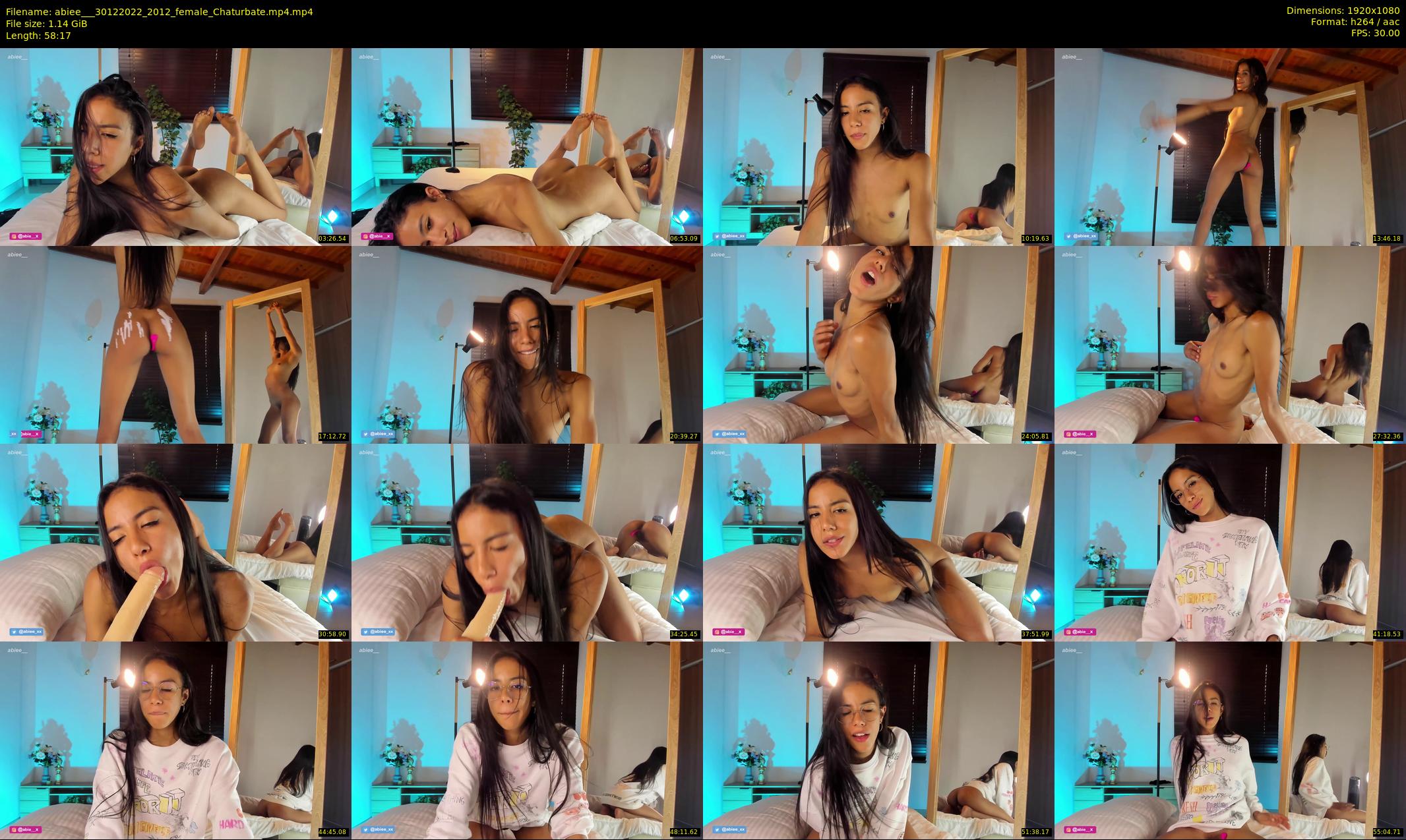 abiee__ — 59 minute Chaturbate female cam show recording, 1080p, Dec 30, 2022