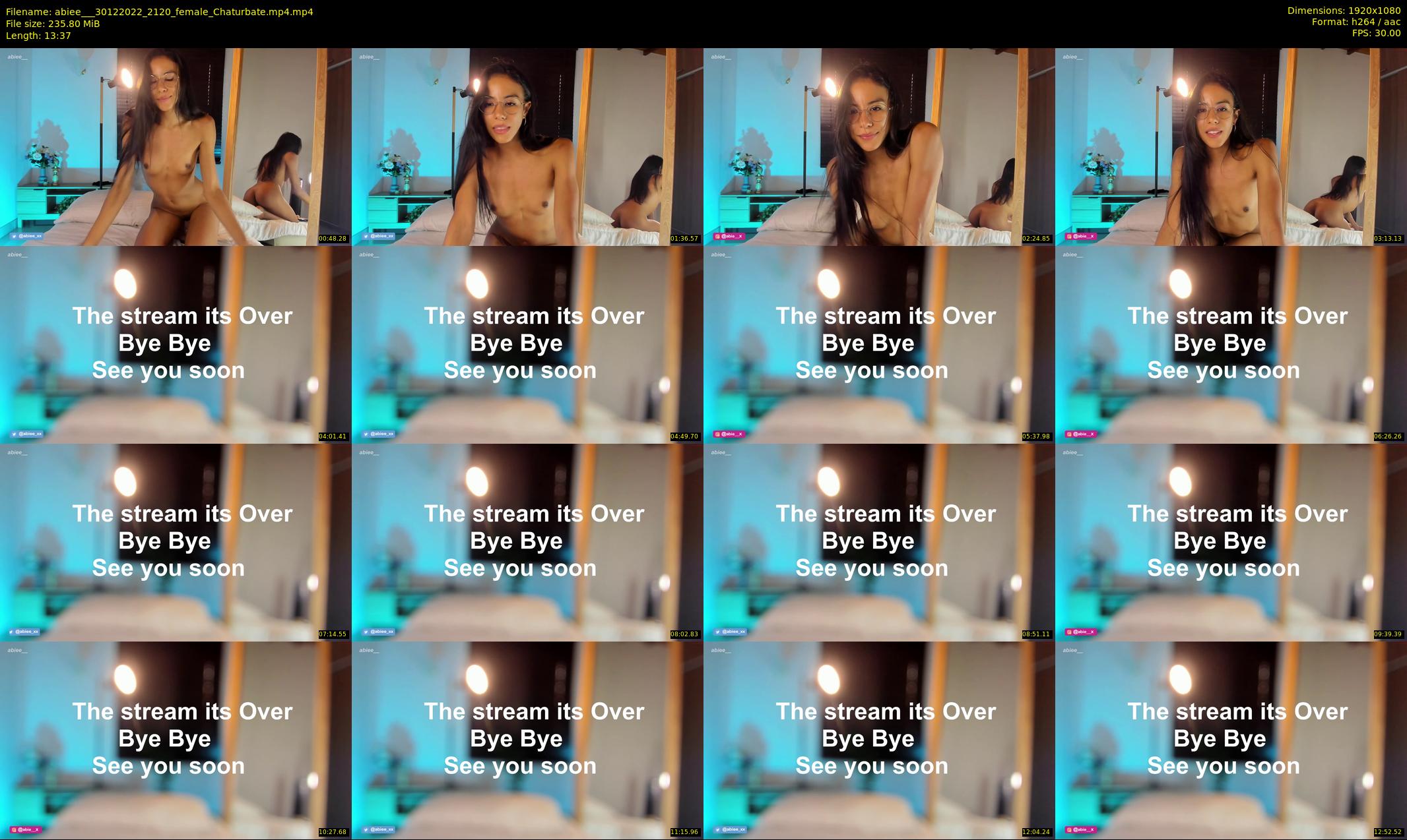 abiee__ — 14 minute Chaturbate female cam show recording, 1080p, Dec 30, 2022